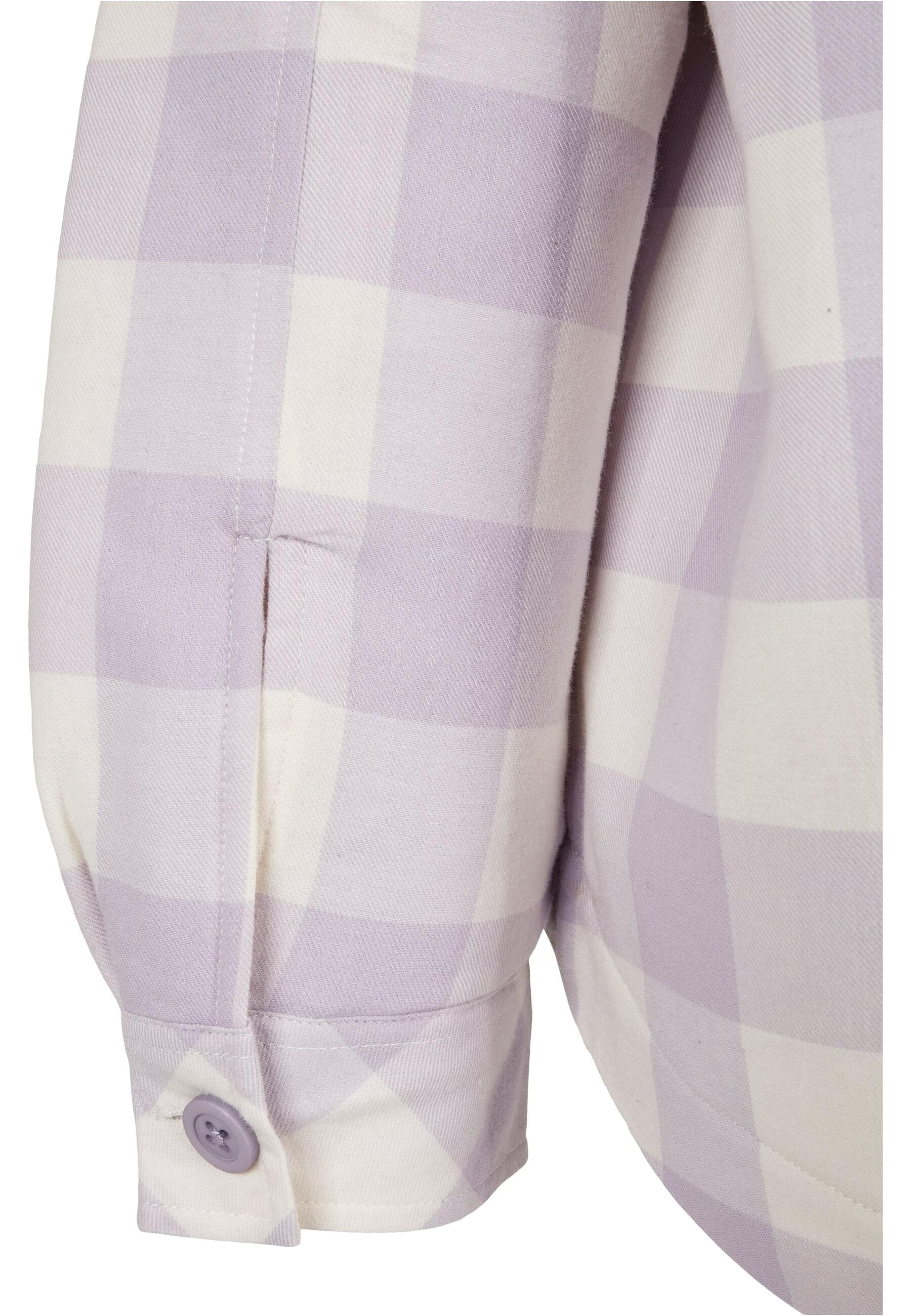 URBAN CLASSICS Allwetterjacke »Urban Classics Damen Ladies Flanell Padded Overshirt«, (1 St.), ohne Kapuze