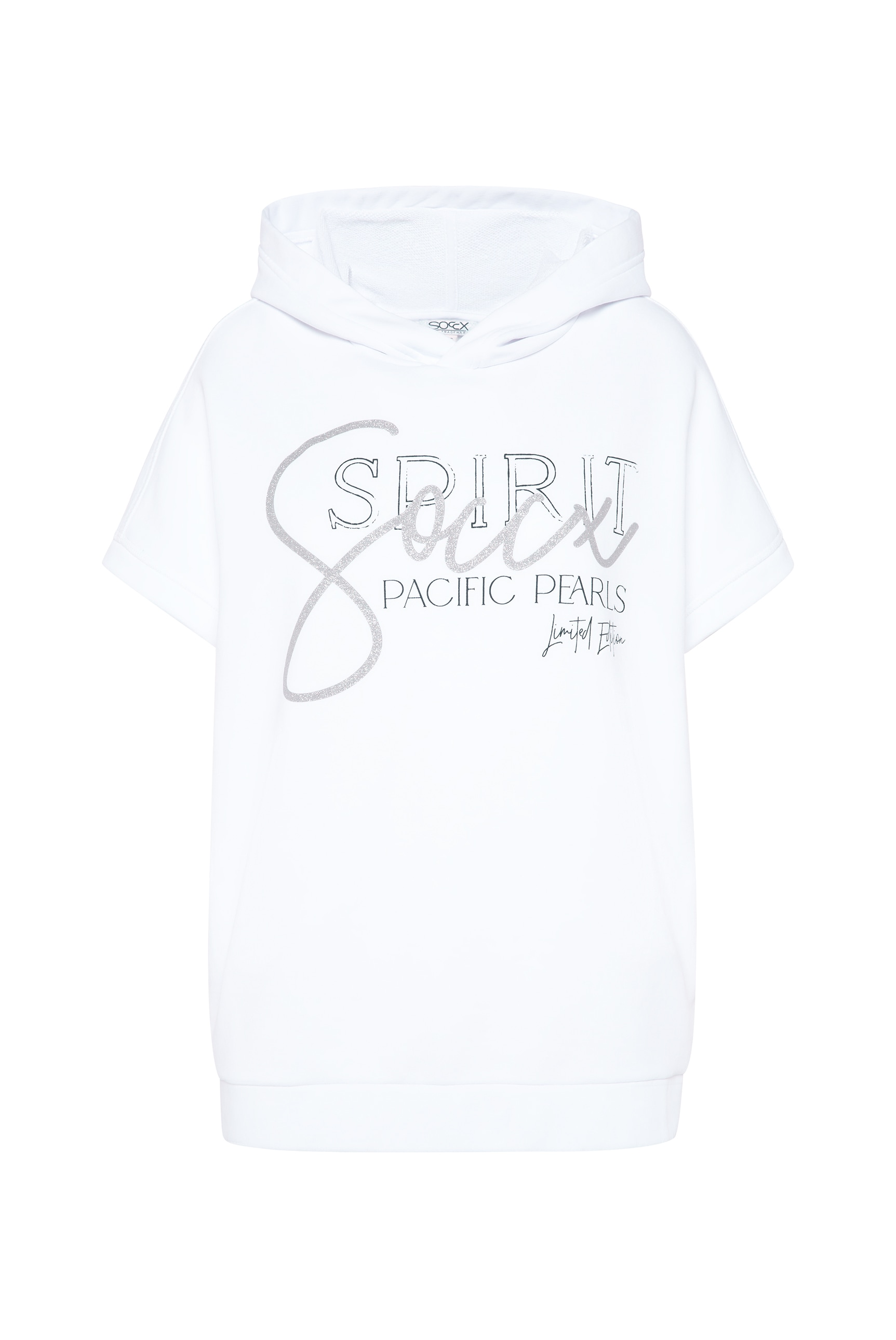 SOCCX Kapuzensweatshirt, mit Gummizug im Saum