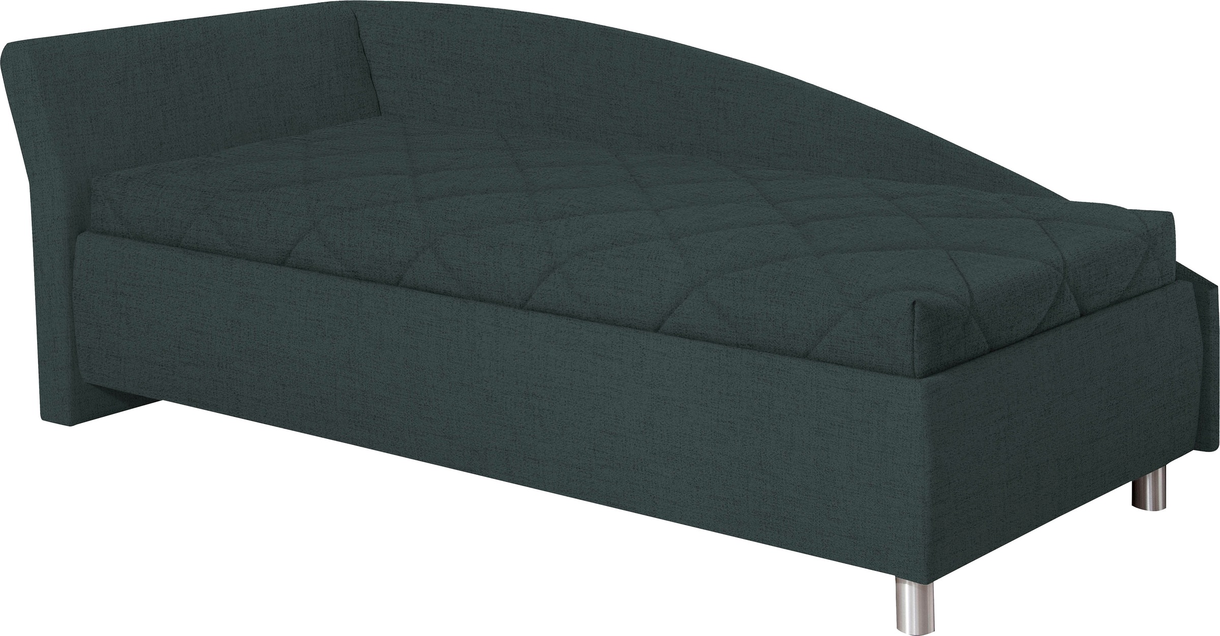 alina Schlafsofa »Lindsay«, Bettkasten, Zierkissen-Set aus: 2 Stk. 40x40cm, 1 Stk. 30x30cm