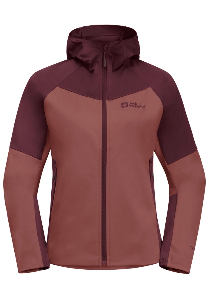 Jack Wolfskin Outdoorjacke »BRISSTAL HOODY W«, mit Kapuze