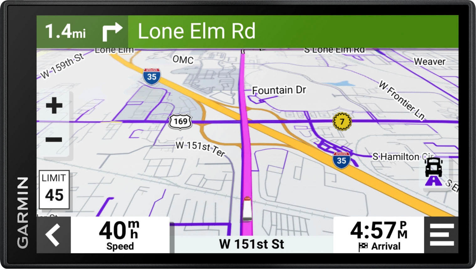 Garmin LKW-Navigationsgerät »Dezl LGV610 EU, MT-D, GPS«
