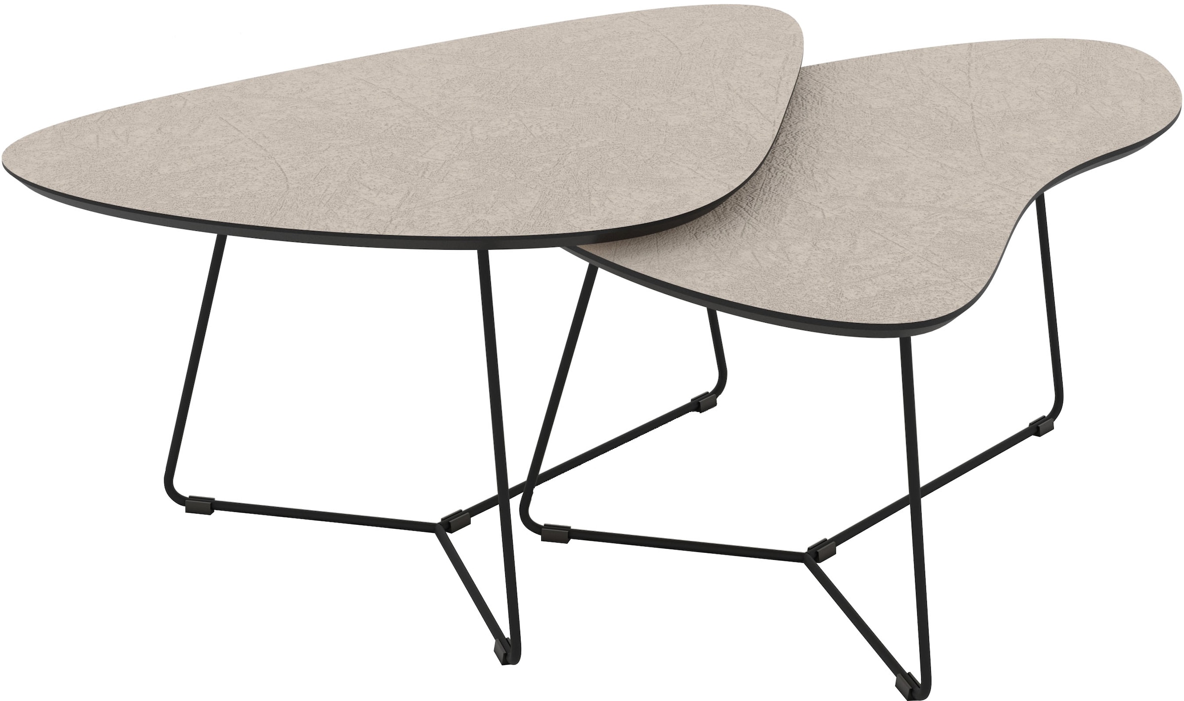 HELA Couchtisch "PISA" Set, 2 Stk. tlg. günstig online kaufen