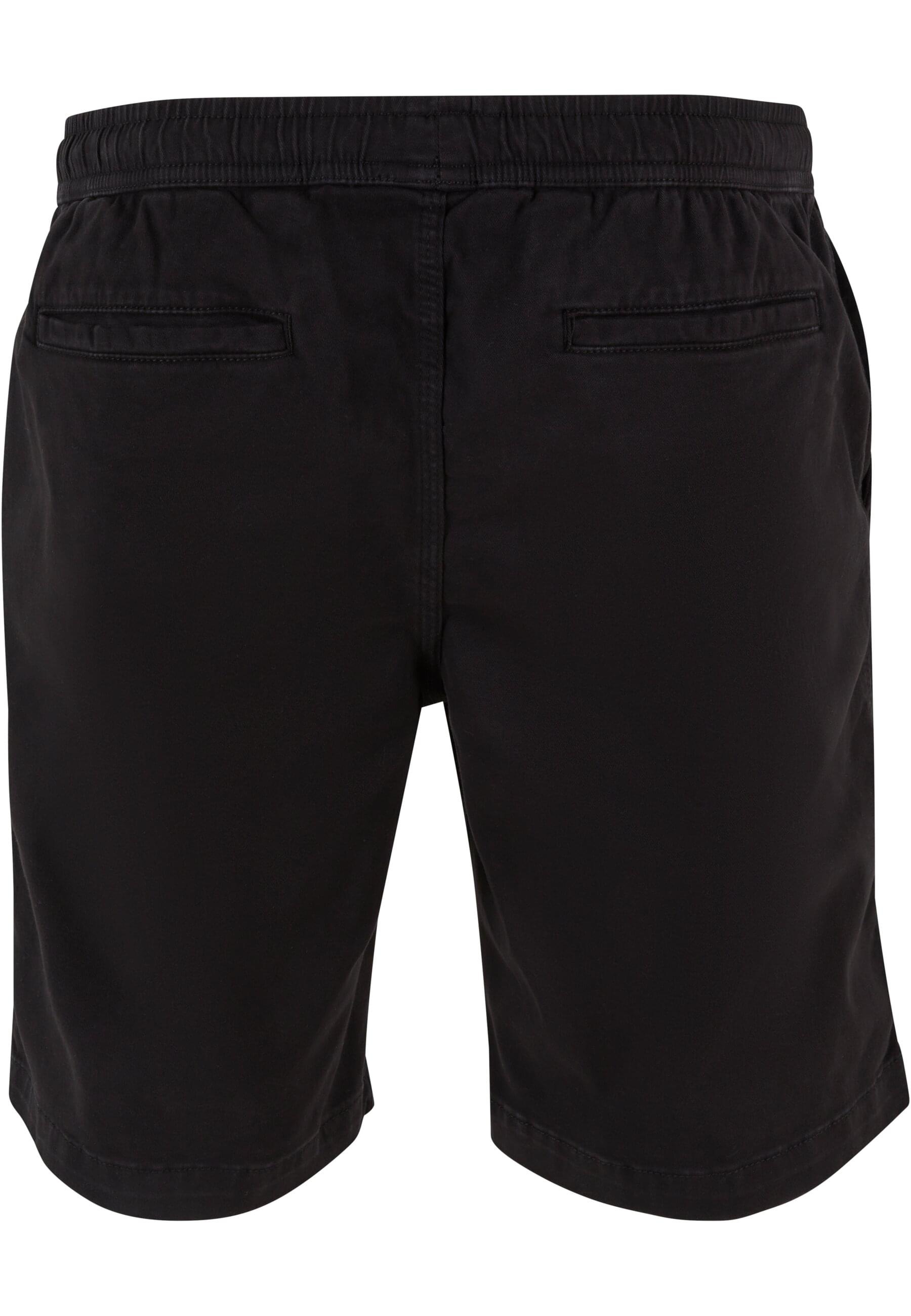 URBAN CLASSICS Stoffhose »Urban Classics Herren Stretch Twill Joggshorts«, (1 tlg.)