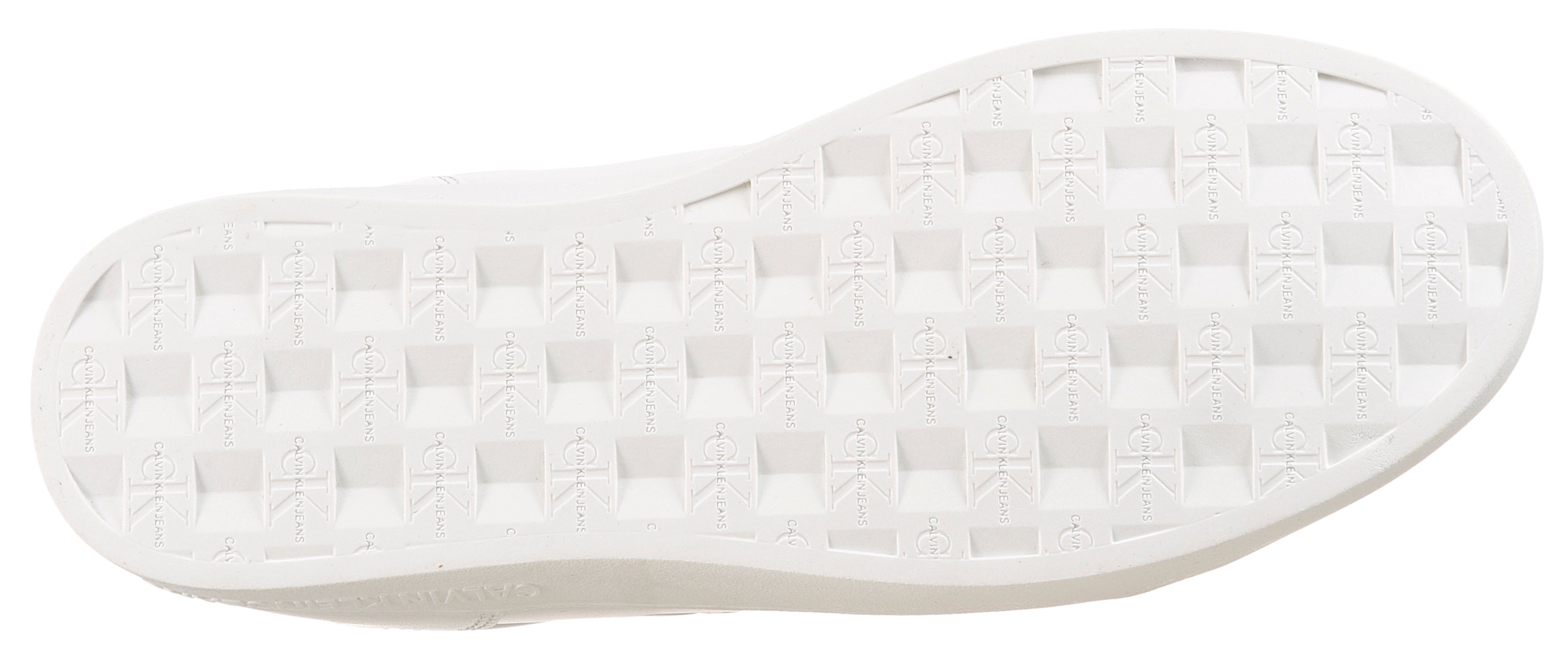 Calvin Klein Jeans Sneaker »CLASSIC CUPSOLE MONO LTH«, Freizeitsneaker, Halbschuh, Schnürschuh in klassischer Optik