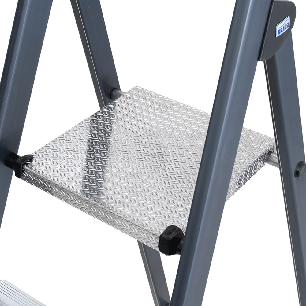 KRAUSE Stehleiter »SePro S«, Alu eloxiert, 1x5 Stufen, Arbeitshöhe ca. 305 cm