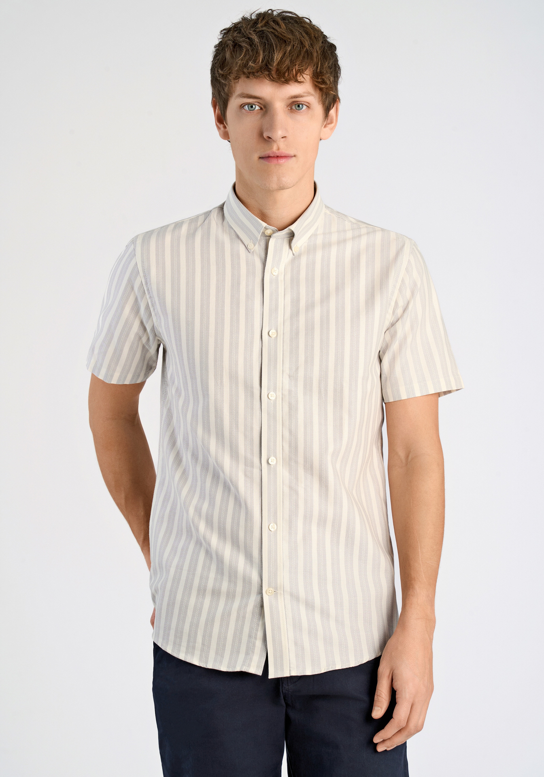 LINDBERGH Businesshemd »Oxford-Hemd Relaxed Fit«