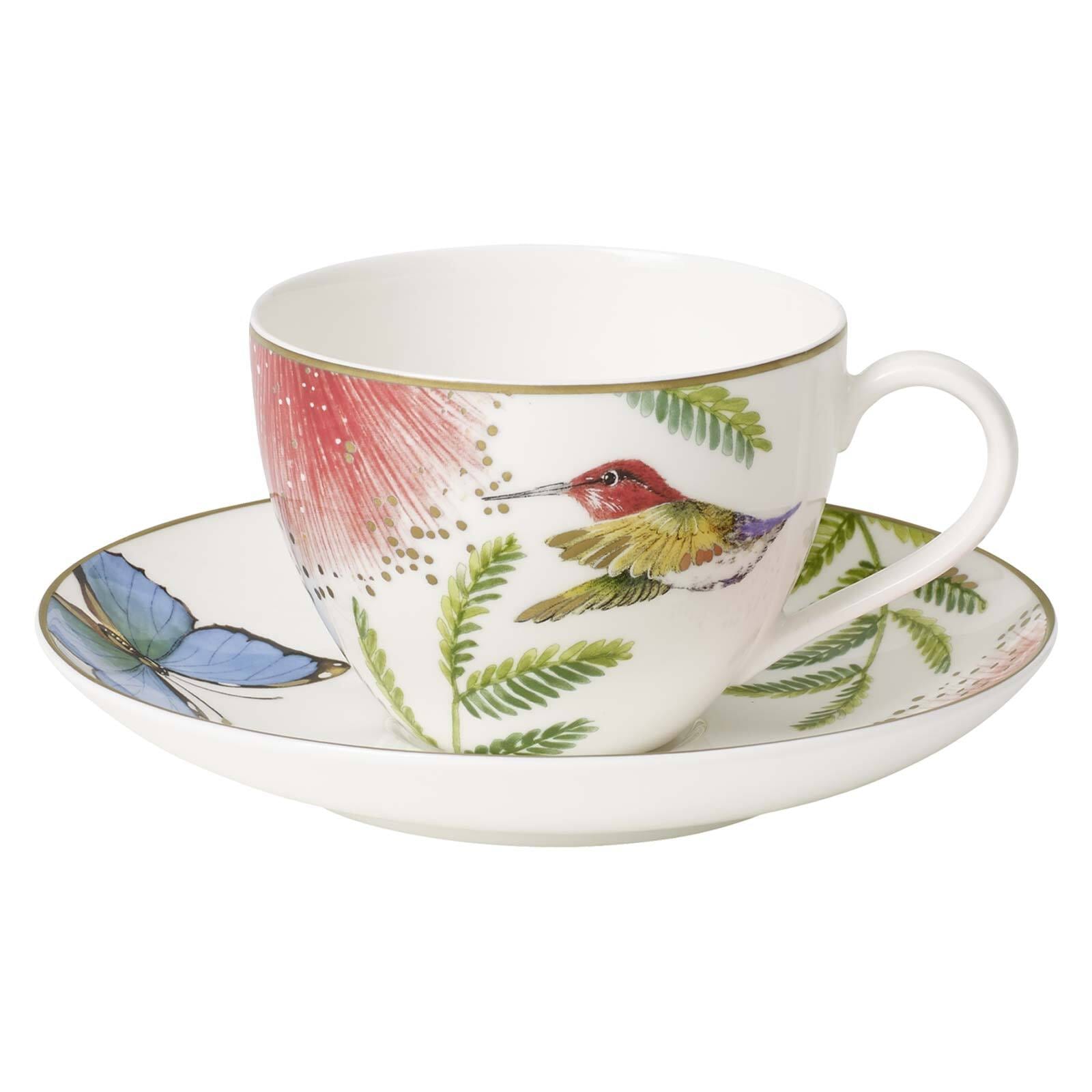 Villeroy & Boch Tasse "Kaffeetasse mit Untertasse Amazonia Anmut 200 ml bunt"