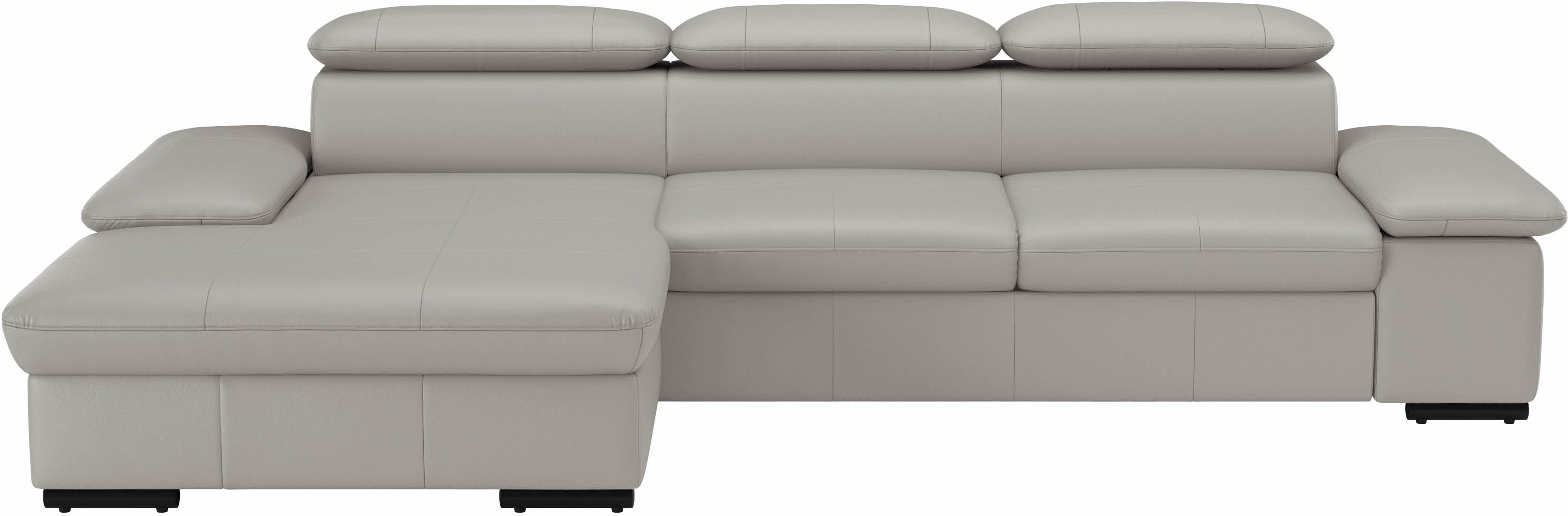 sit&more Ecksofa "Alcudia L-Form" wahlweise mit Schlaffunktion