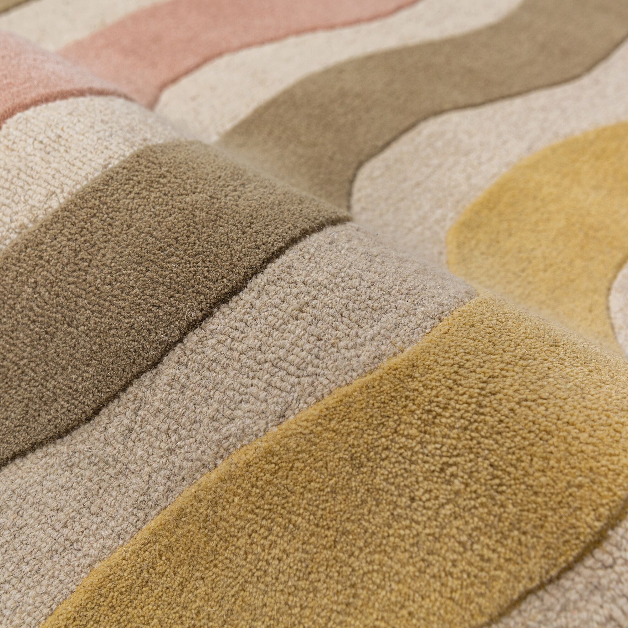 FLAIR RUGS Wollteppich »Cascade Wollteppich« rechteckig 7 mm Höhe