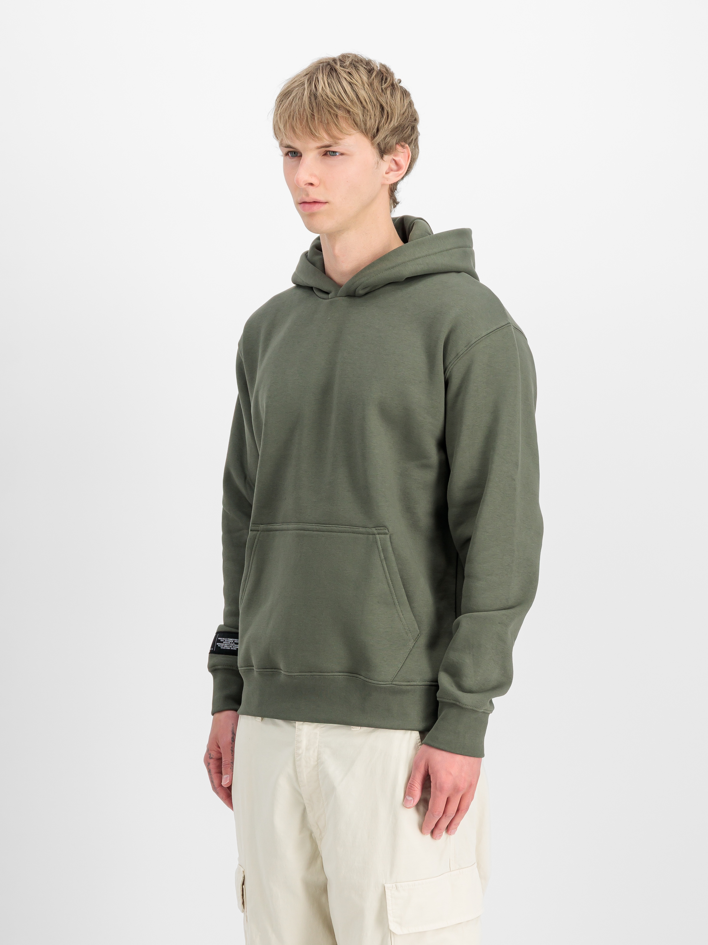 Alpha Industries Kapuzensweatshirt "Label Hoodie BP" günstig online kaufen