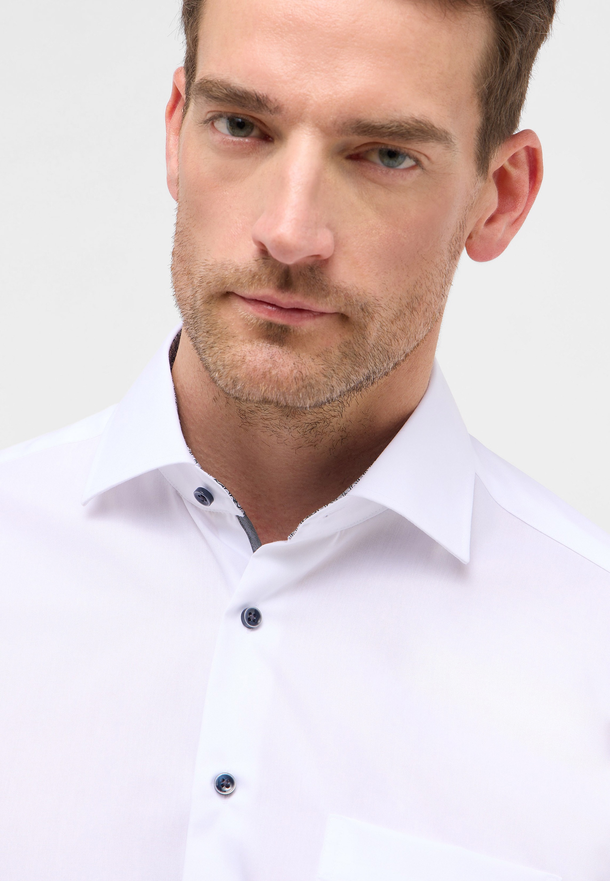 Eterna Langarmhemd »MODERN FIT«, NON IRON (bügelfrei)