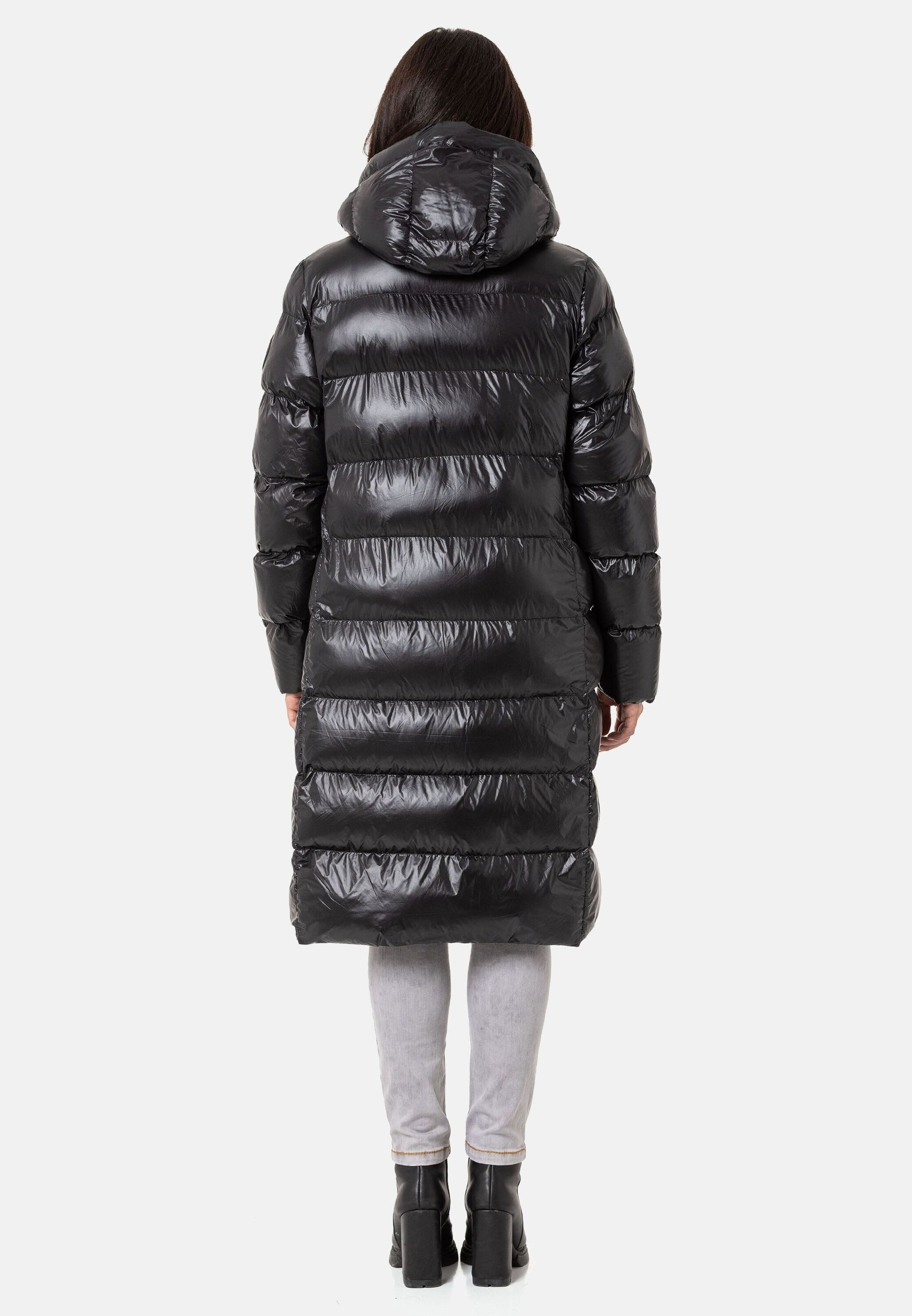 Cipo & Baxx Winterjacke »Jacken«, mit Kapuze, im Eleganten Design, WM137