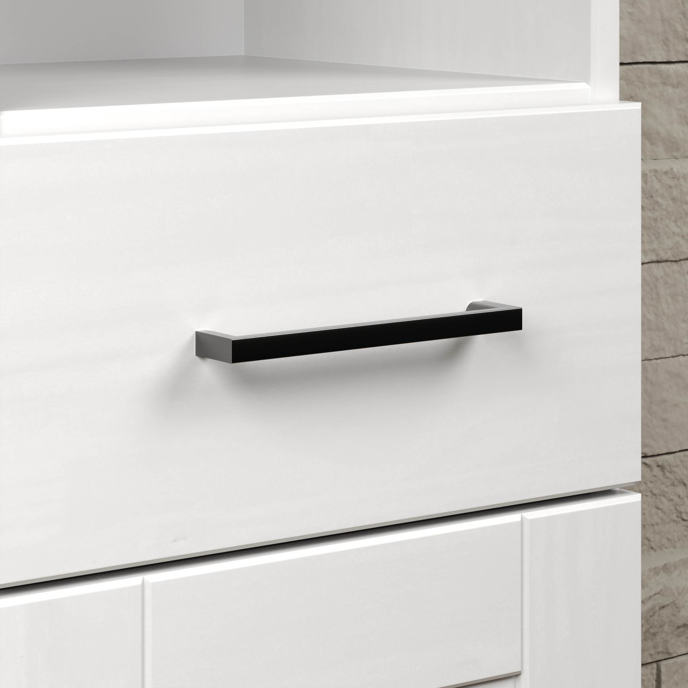 Thumbnail - welltime Hochschrank "Ulea" 1 Stk. tlg. Breiter Badschrank aus Massivholz - Maße (B/T/H) 70/30/170 cm