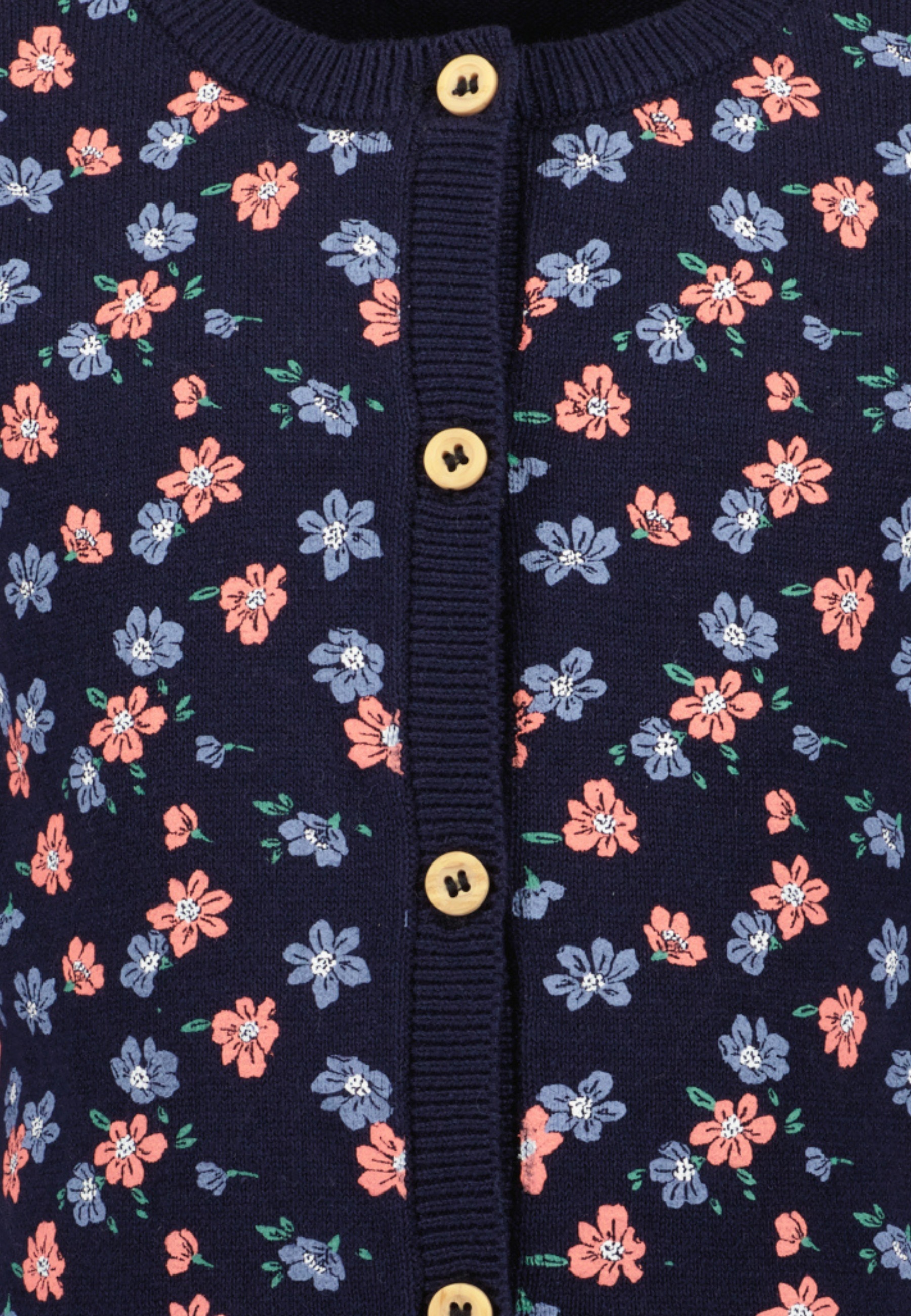 Thumbnail - Blue Seven Cardigan im süßen Blüten-Alloverdesign