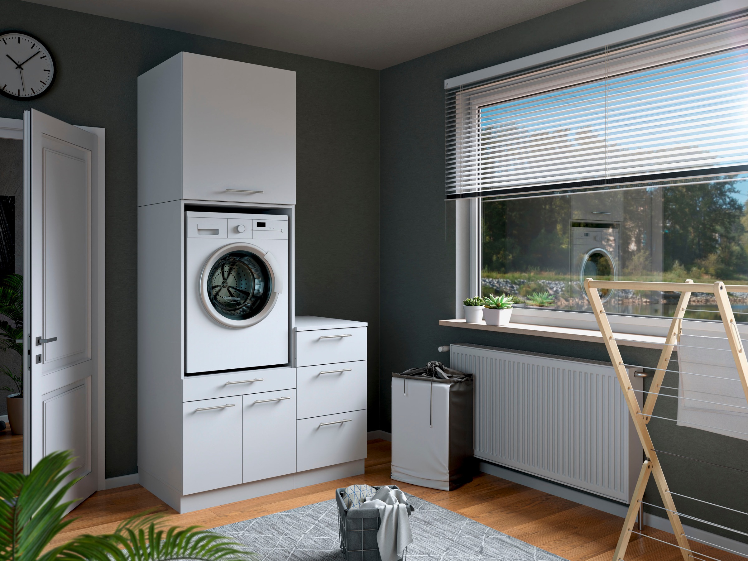 Laundreezy Mehrzweckschrank-Set "Laundreezy, 3-tlg. Mehrzweckschrank-Set B/ günstig online kaufen