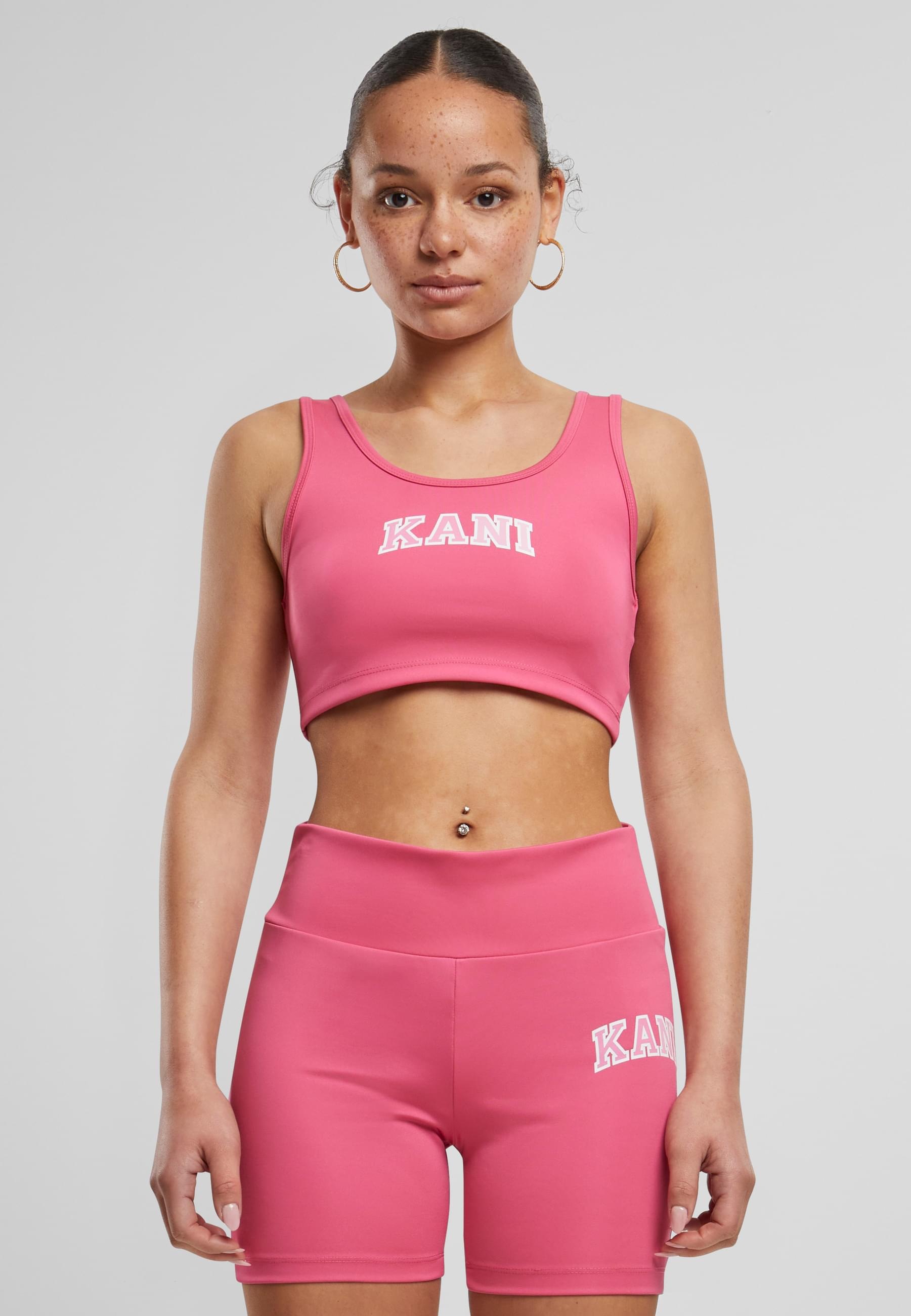 Karl Kani Muskelshirt »Karl Kani Damen KW242-023-1 Karl Kani Small Serif Bustier Top«, (1 tlg.)
