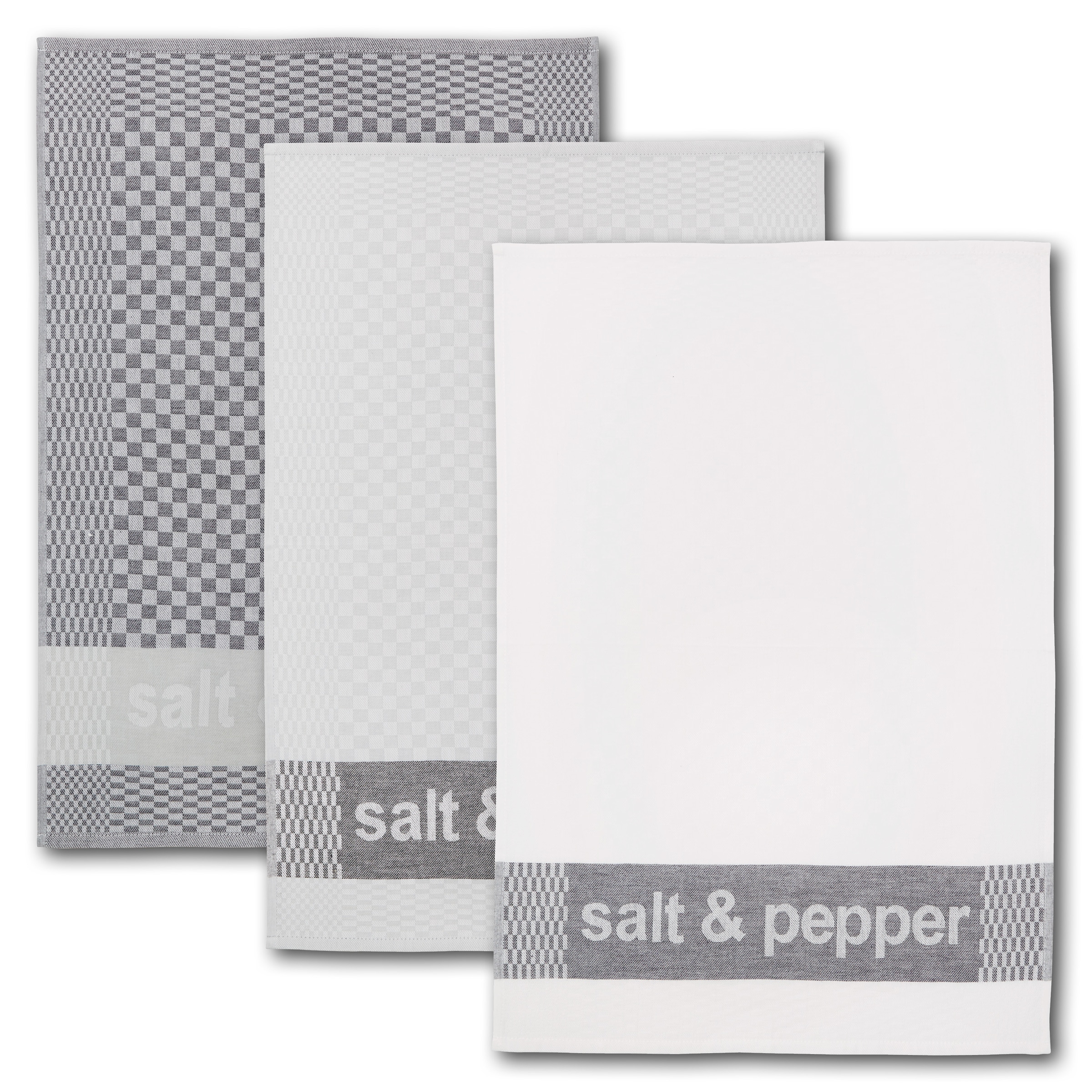 Dyckhoff Geschirrtuch "Salt & Pepper, Maße je Tuch ca. 50x70 cm" mit drei v günstig online kaufen