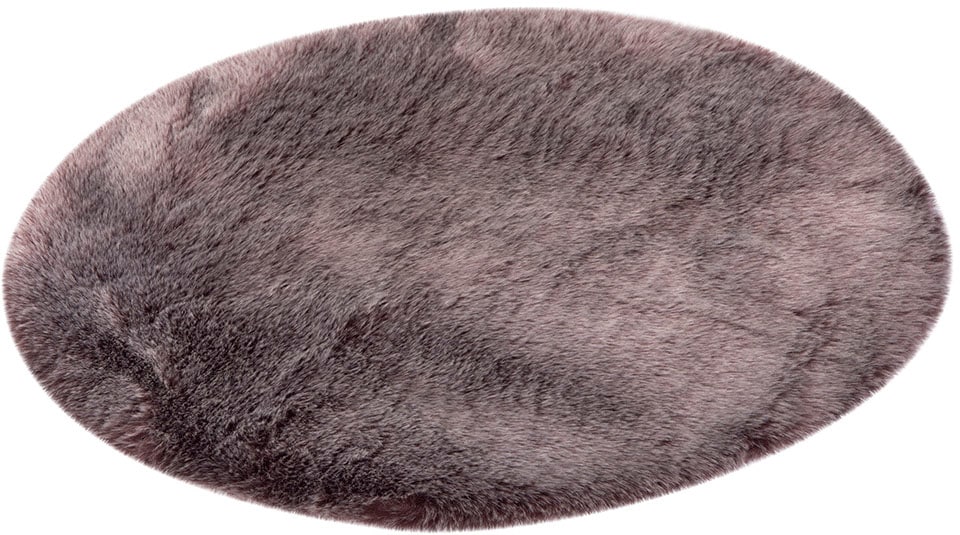 Obsession Fellteppich "My Samba 495" rund 40 mm Höhe Kunstfell, handgetufte günstig online kaufen