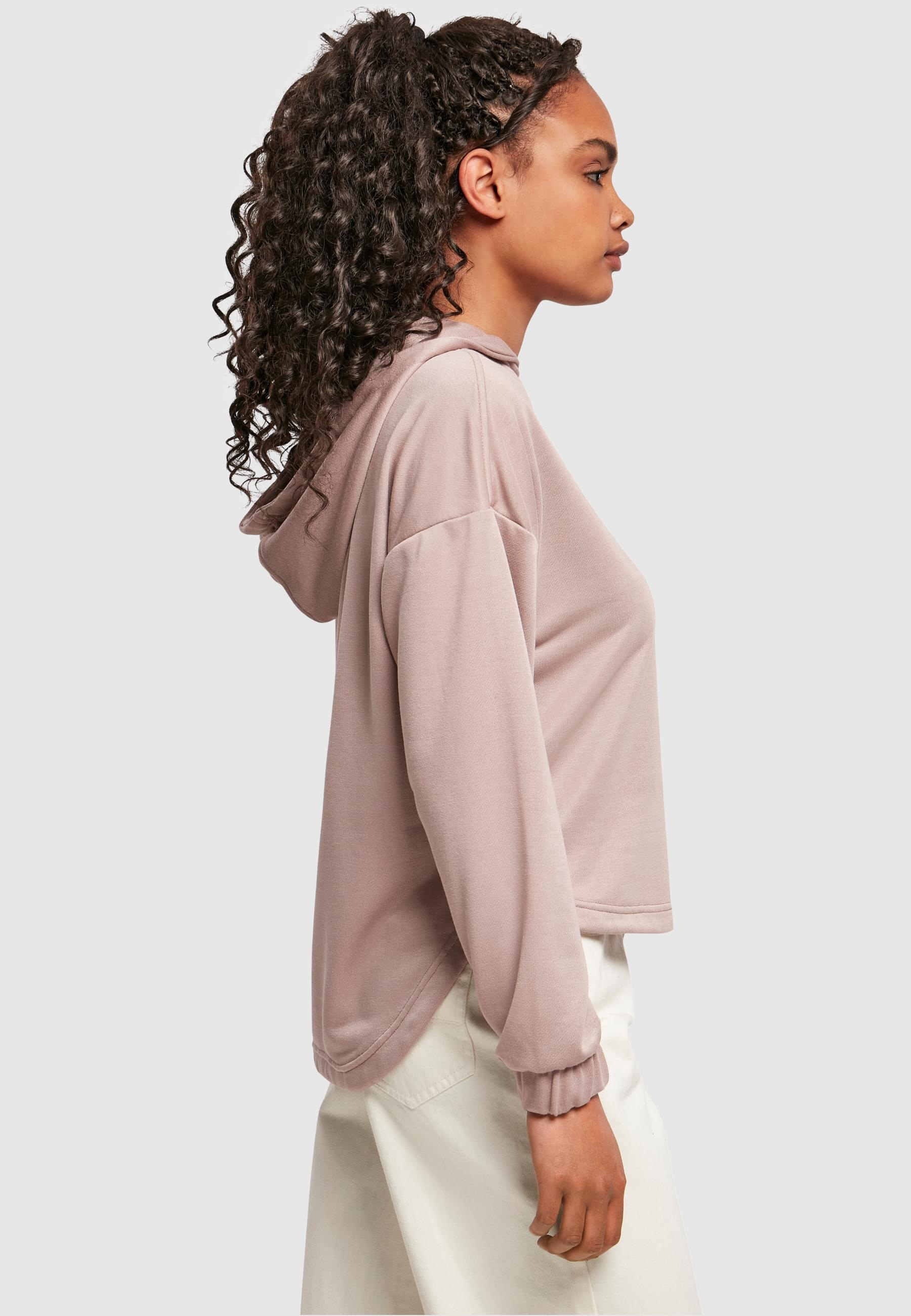 URBAN CLASSICS Kapuzenpullover »Urban Classics Damen Ladies Oversized Shaped Modal Terry Hoody«, (1 tlg.)