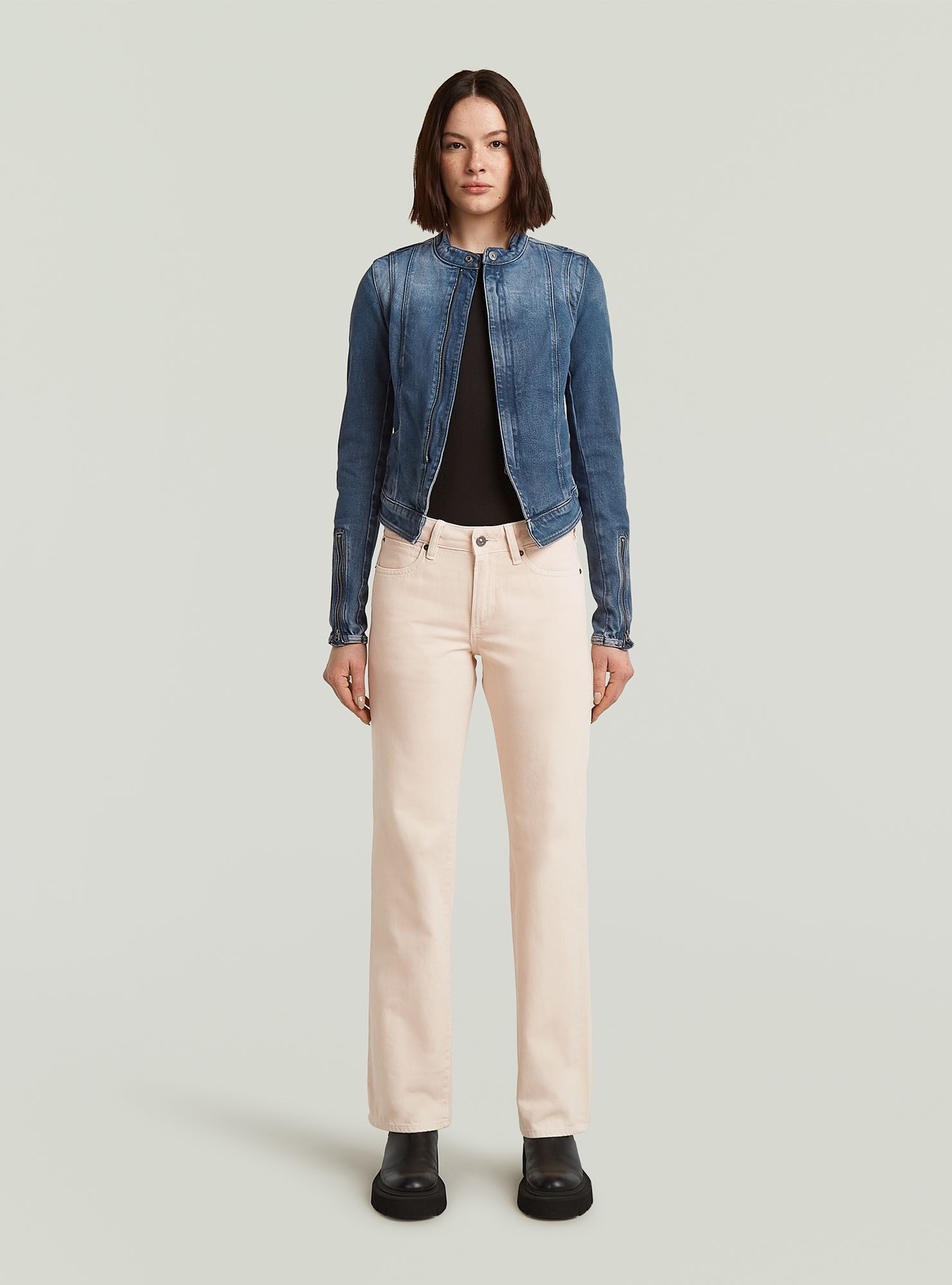 G-STAR Jeansjacke »Lynn Zip Grip Slim Jacke«