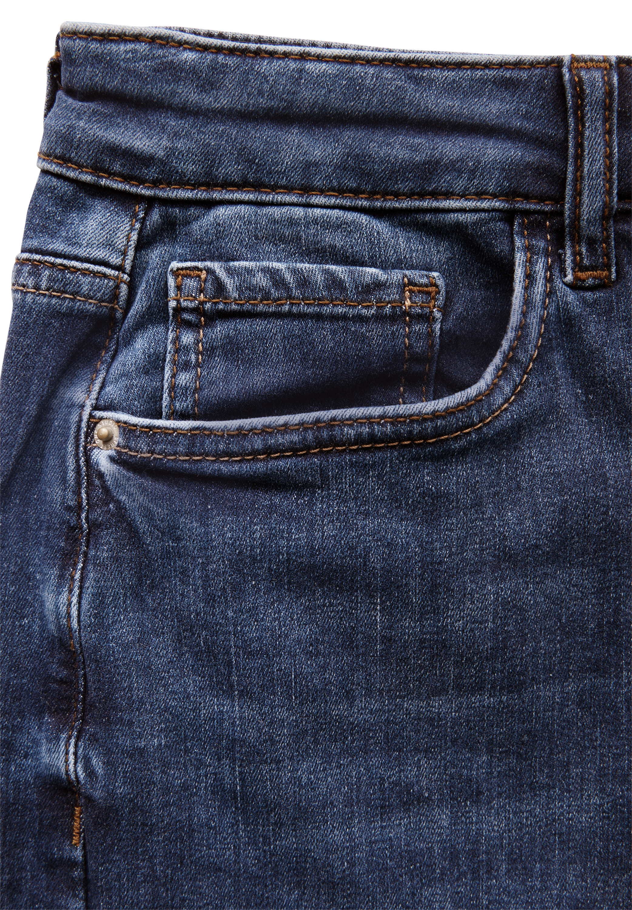 STREET ONE STUDIO Weite Jeans, aus Baumwolle mit Stretchanteil