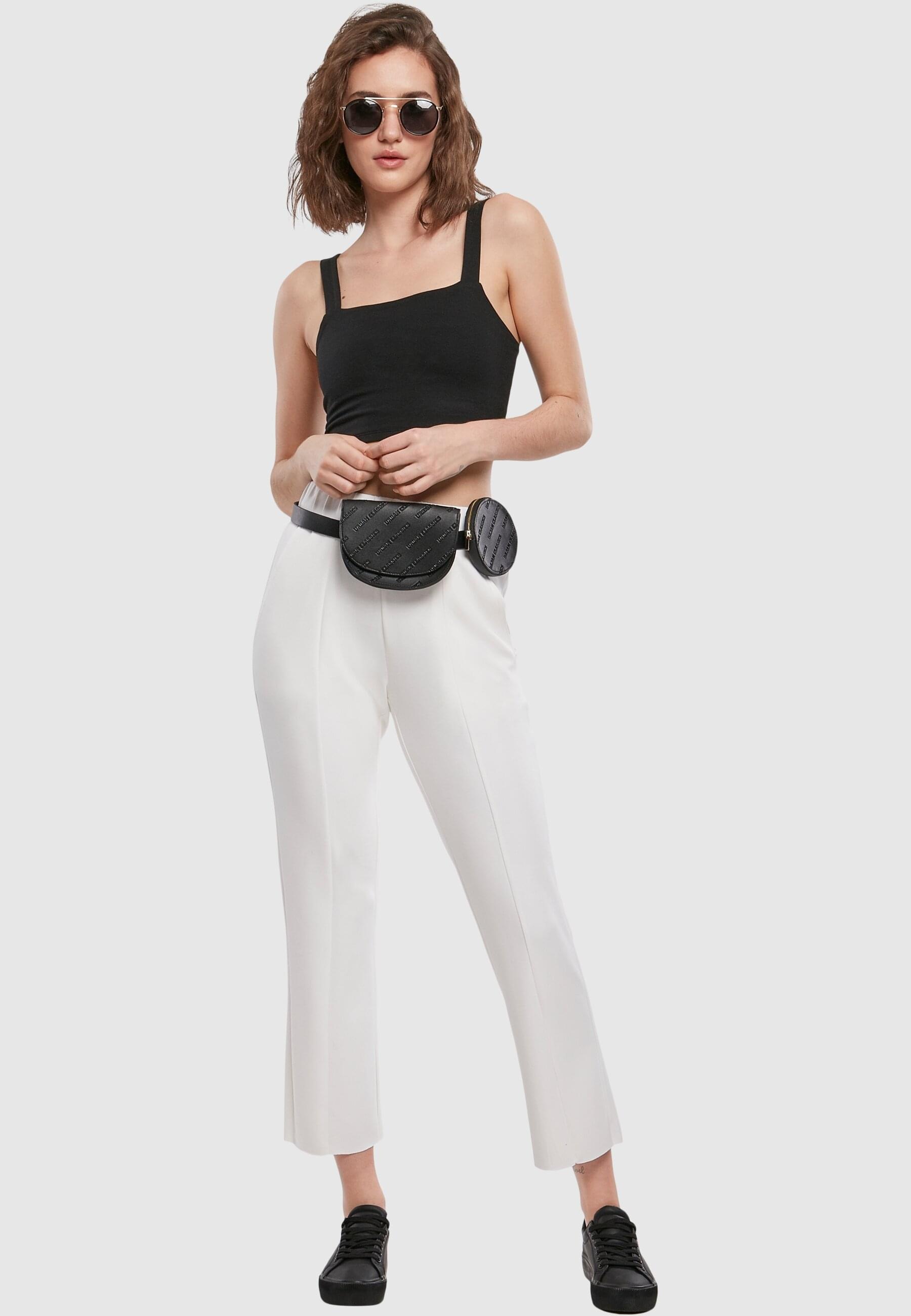 URBAN CLASSICS Stoffhose »Urban Classics Damen Ladies Soft Interlock Pants«, (1 tlg.)