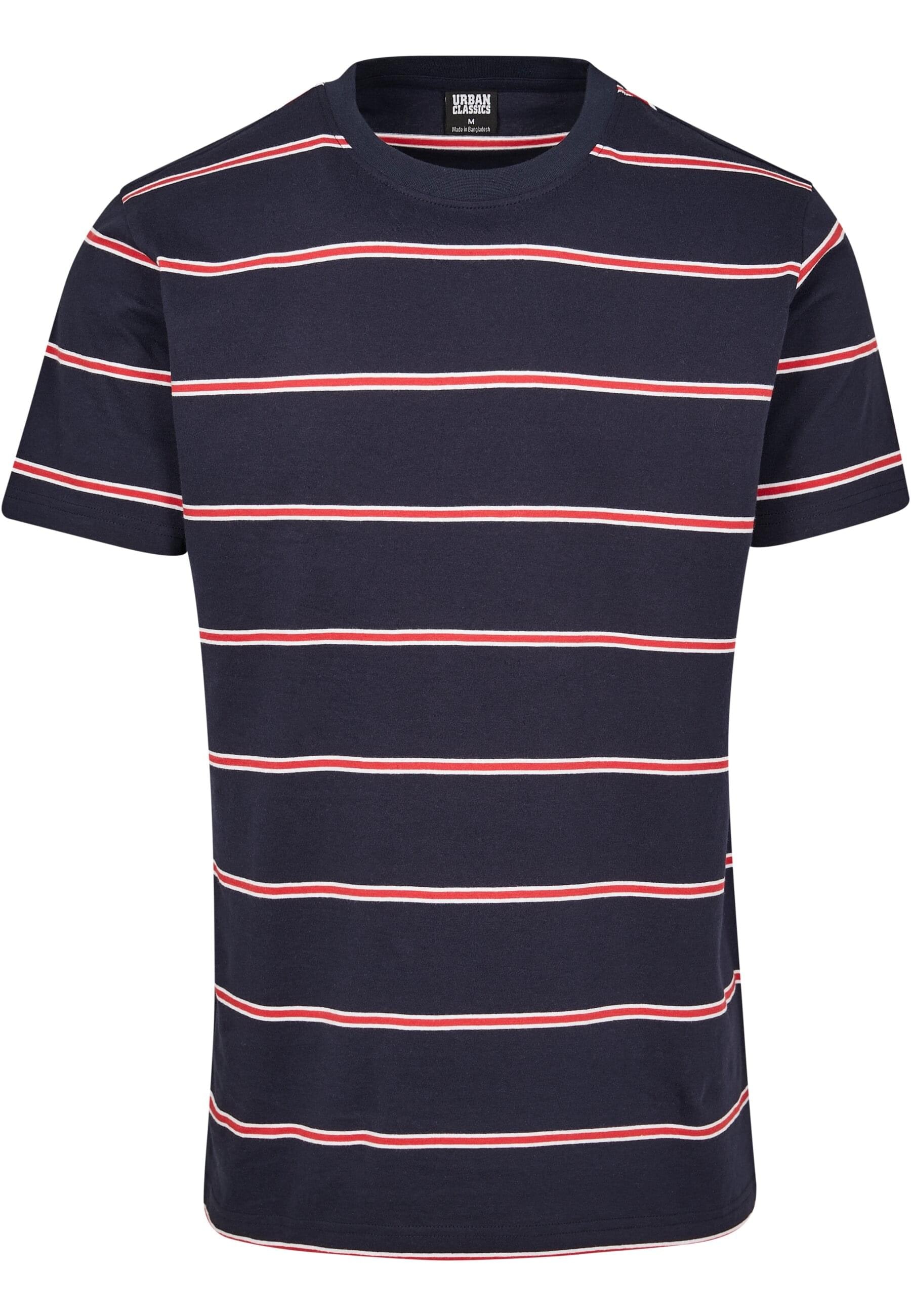 URBAN CLASSICS T-Shirt "Urban Classics Herren Yarn Dyed Skate Stripe Tee" günstig online kaufen