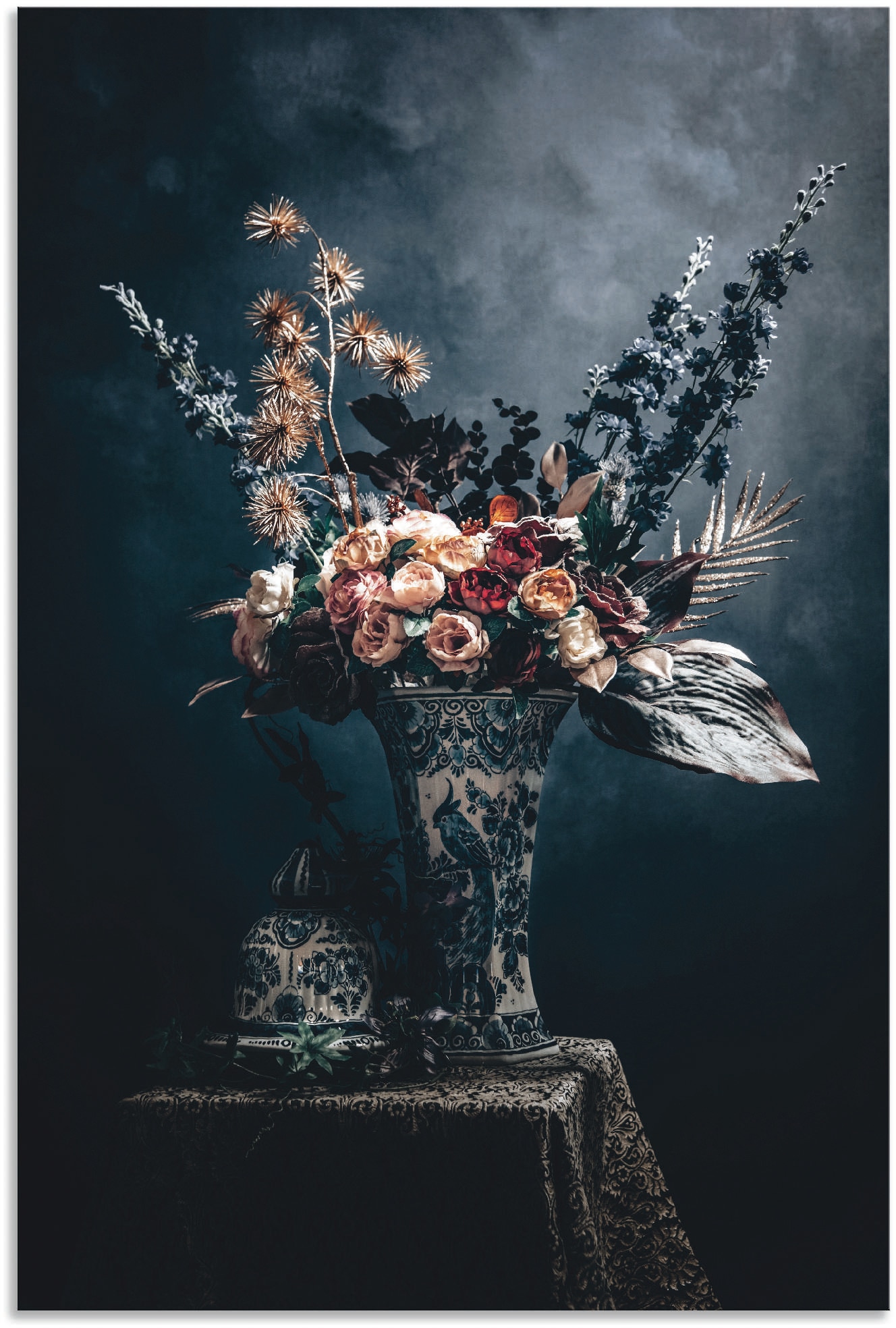 Artland Alu-Dibond-Druck "Sommer Kunst Stilleben" Arrangements 1 Stk. tlg. günstig online kaufen