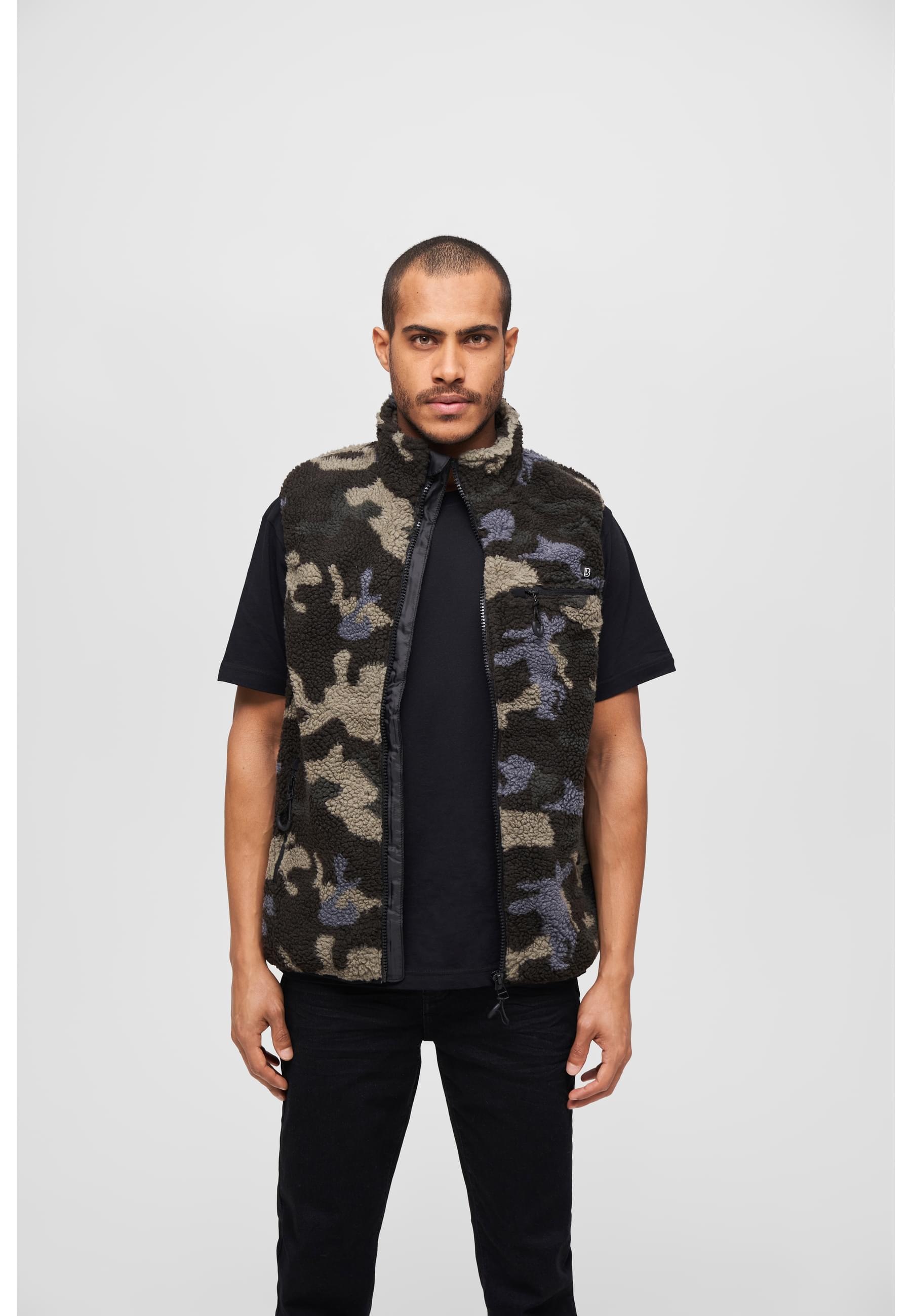 Brandit Steppweste »Brandit Herren Teddyfleece Vest Men«, (1 tlg.)