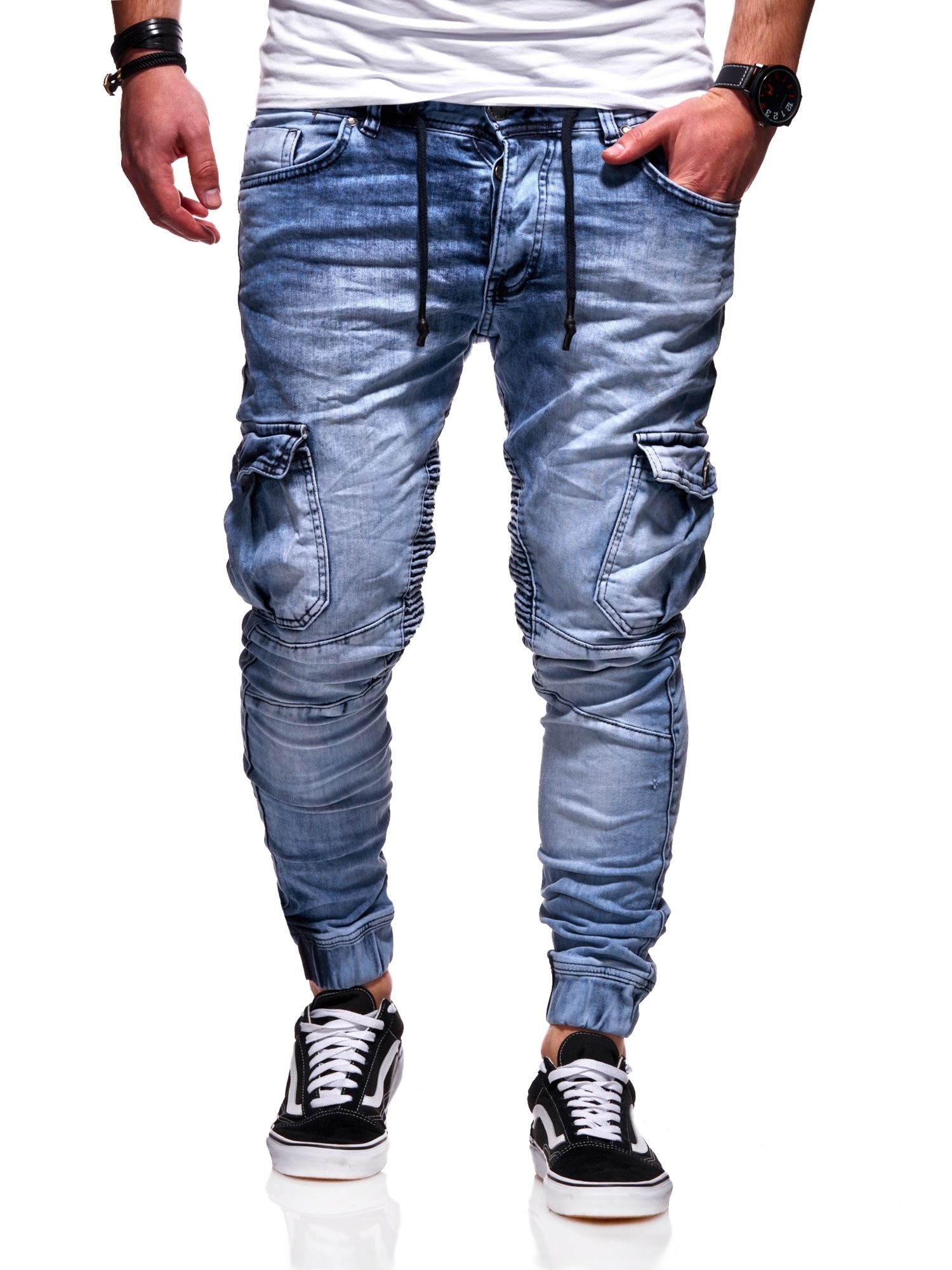 behype Slim-fit-Jeans »BILLY«, mit praktischen Taschen