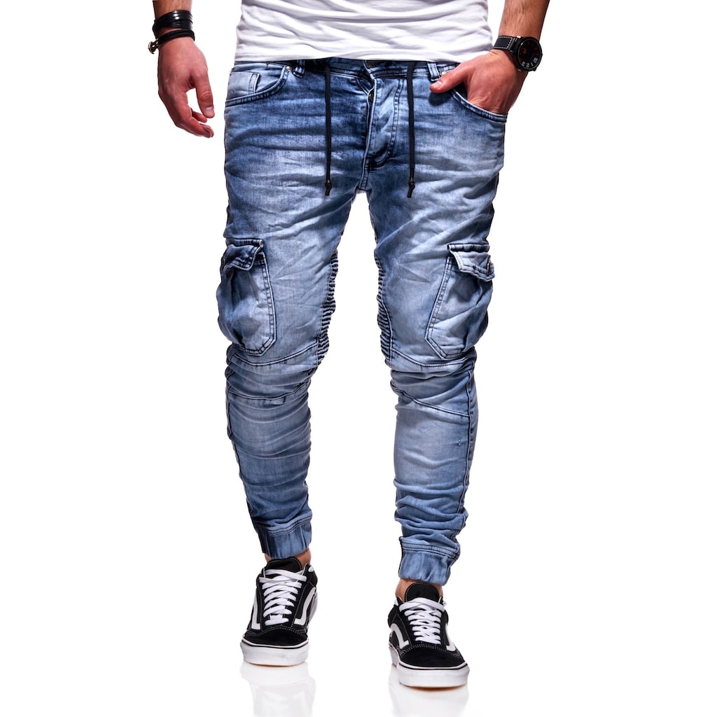 behype Slim-fit-Jeans »BILLY«
