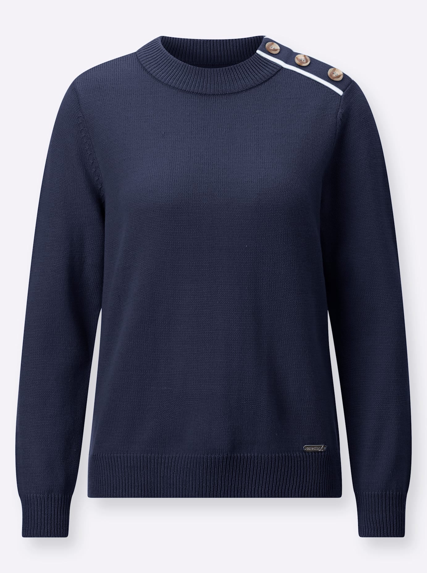 Casual Looks Rundhalspullover »Pullover«