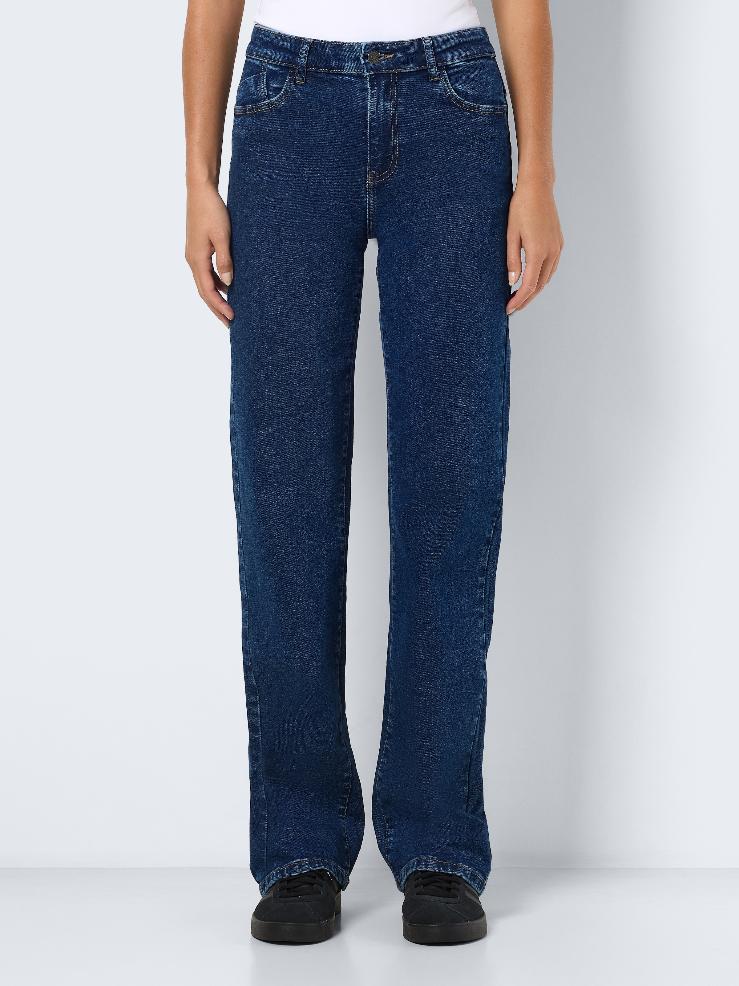 Noisy may Weite Jeans "NMYOLANDA NW WIDE JEANS AZ365DB FWD NOOS" günstig online kaufen