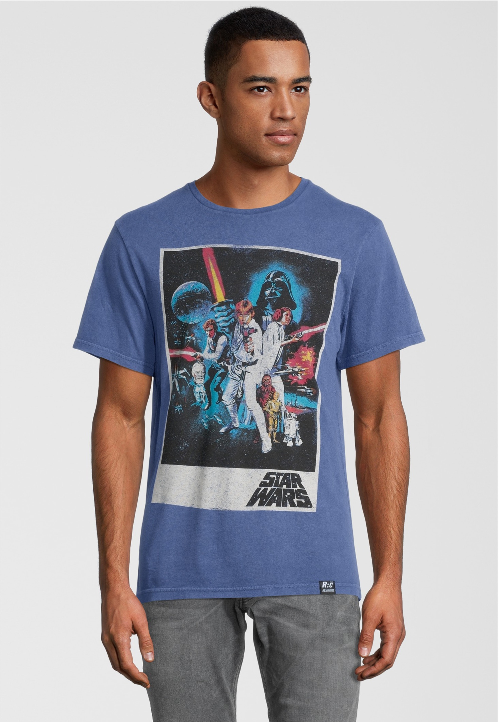 Recovered T-Shirt "Star Wars Classic New Hope" 1 Stk. tlg. mit coolem Star günstig online kaufen