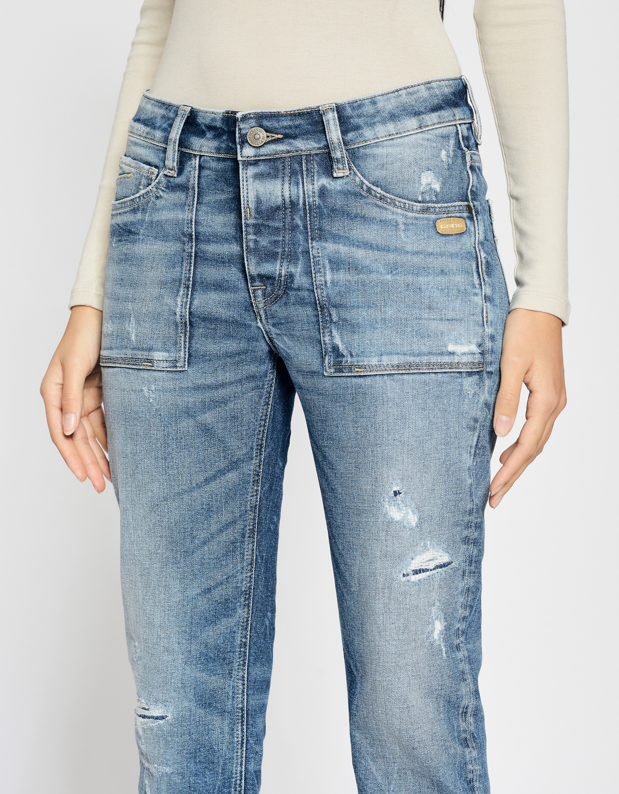 GANG Boyfriend-Jeans »GANG Jeans Boyfriend 94NICA WORKER«