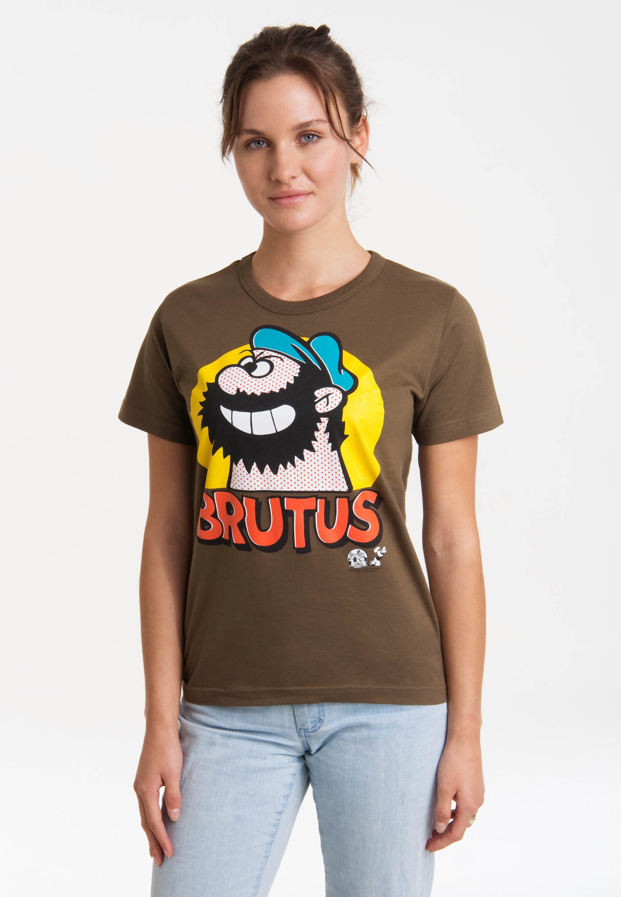 LOGOSHIRT T-Shirt "Popeye - Bluto Popart", mit lizenziertem Print günstig online kaufen