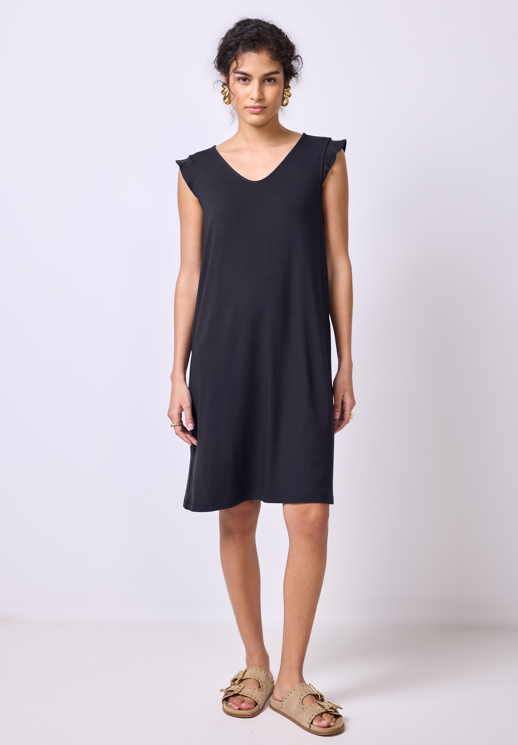 STREET ONE STUDIO Jerseykleid, knielang günstig online kaufen