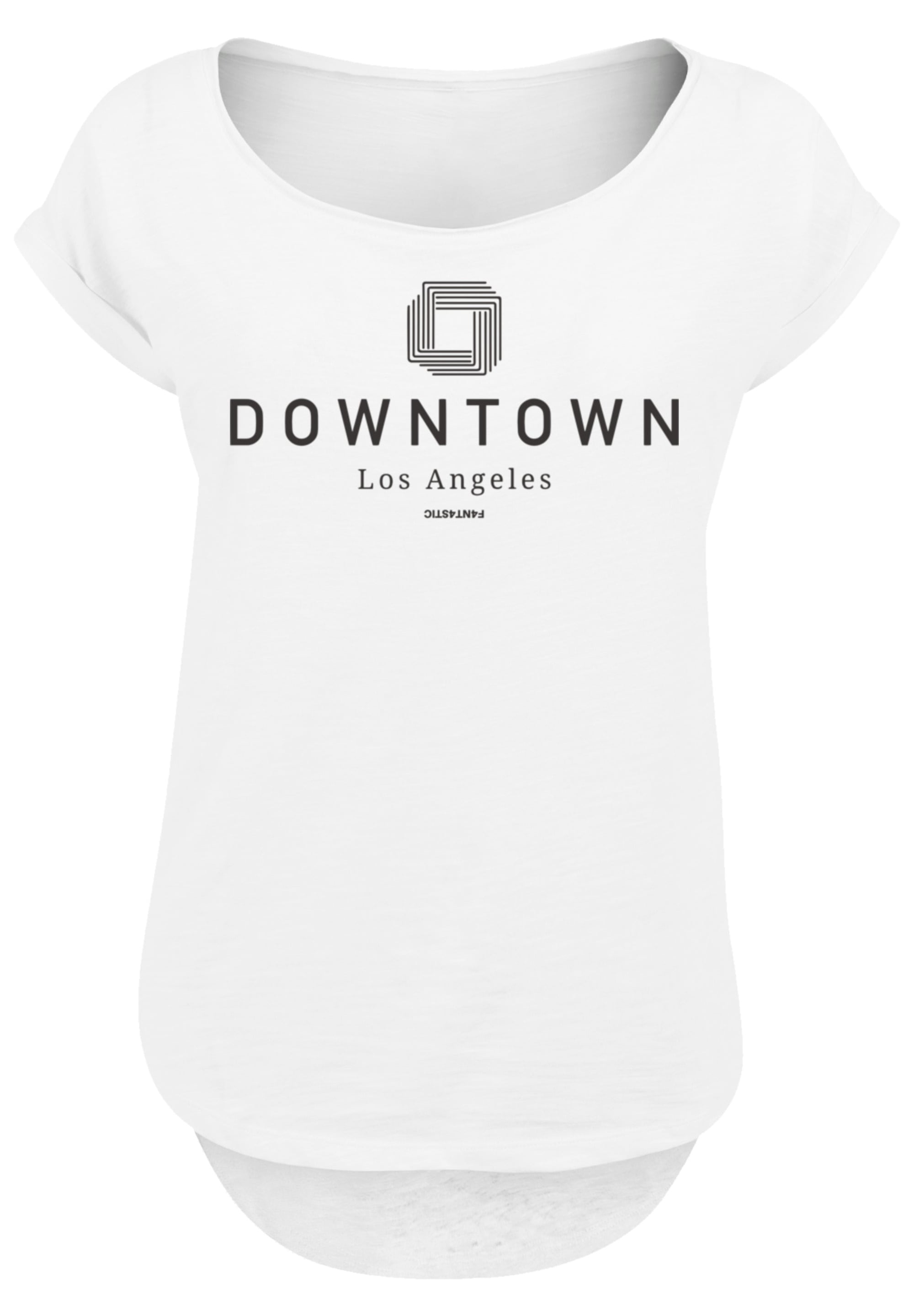 T-Shirt | F4NT4STIC für Downtown kaufen Muster«, Print »PLUS BAUR SIZE LA