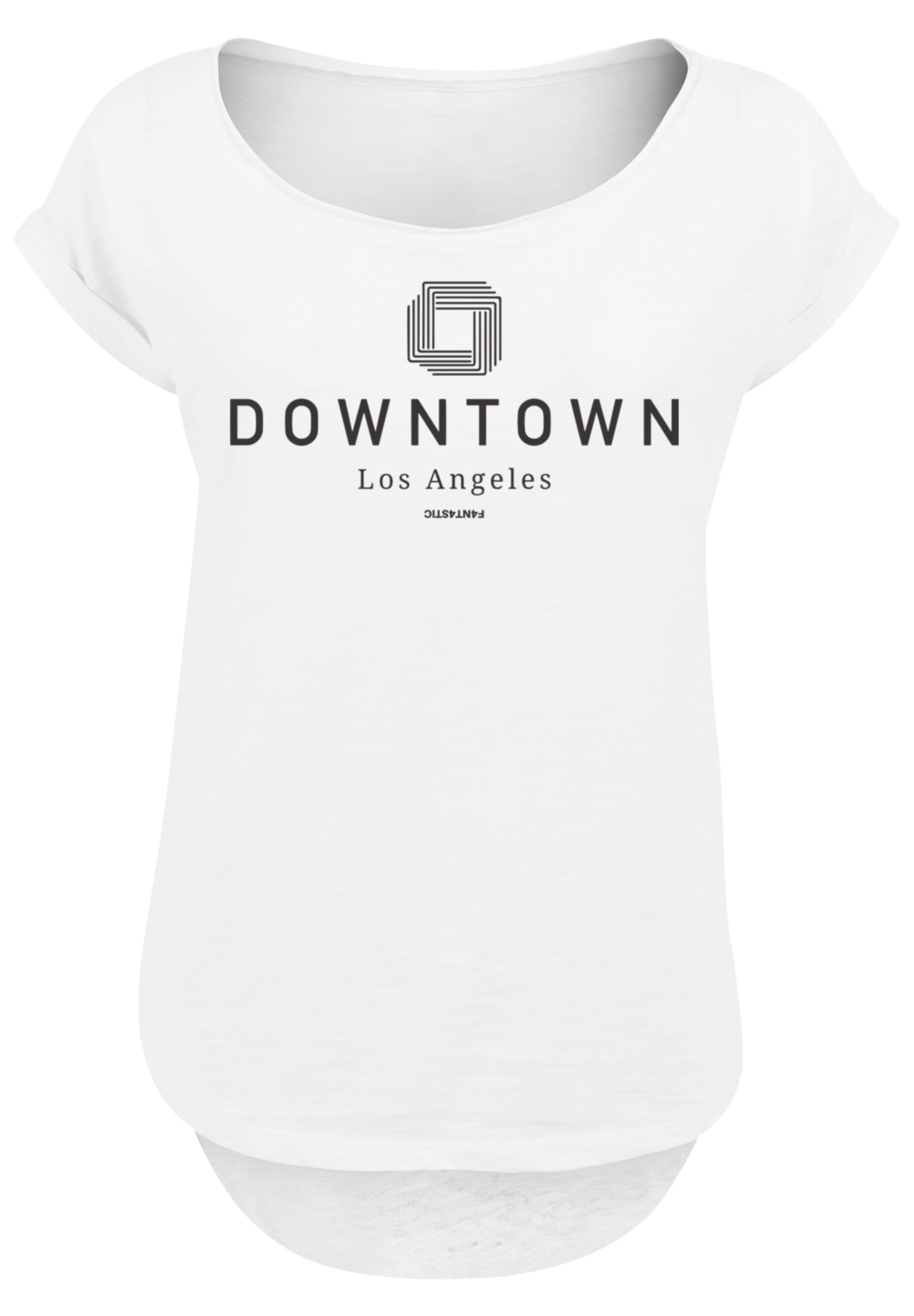 F4NT4STIC T-Shirt "PLUS SIZE Downtown LA Muster", Print günstig online kaufen