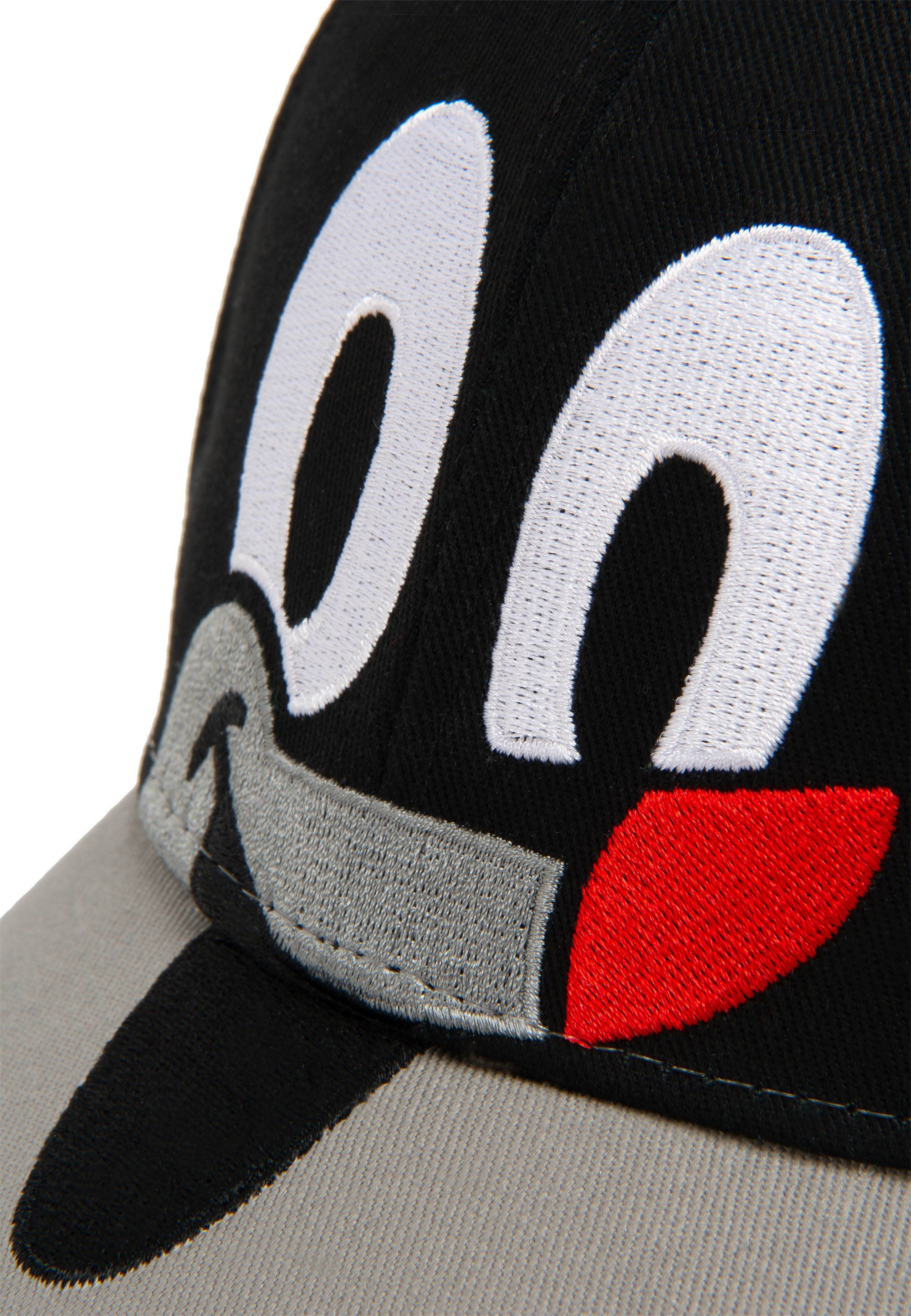 LOGOSHIRT Baseball Cap »Der kleine Maulwurf - Mascot«, mit detailreicher Stickerei
