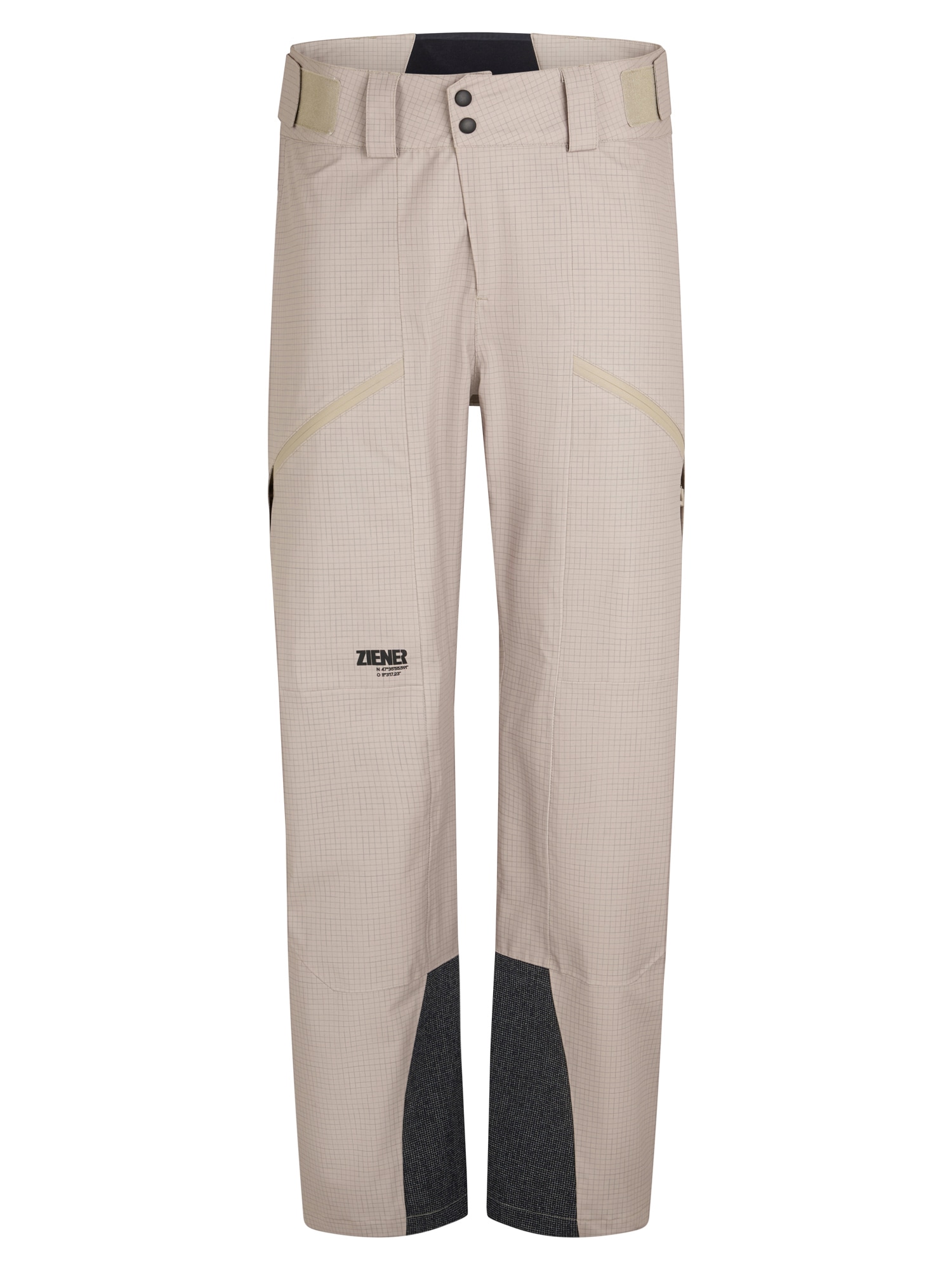 Ziener Skihose »ROKITO-Z AQUASHIELD® HERREN«  wasser- u. winddicht, atmungsaktiv, unwattiert, Innenfutter aus Wolle