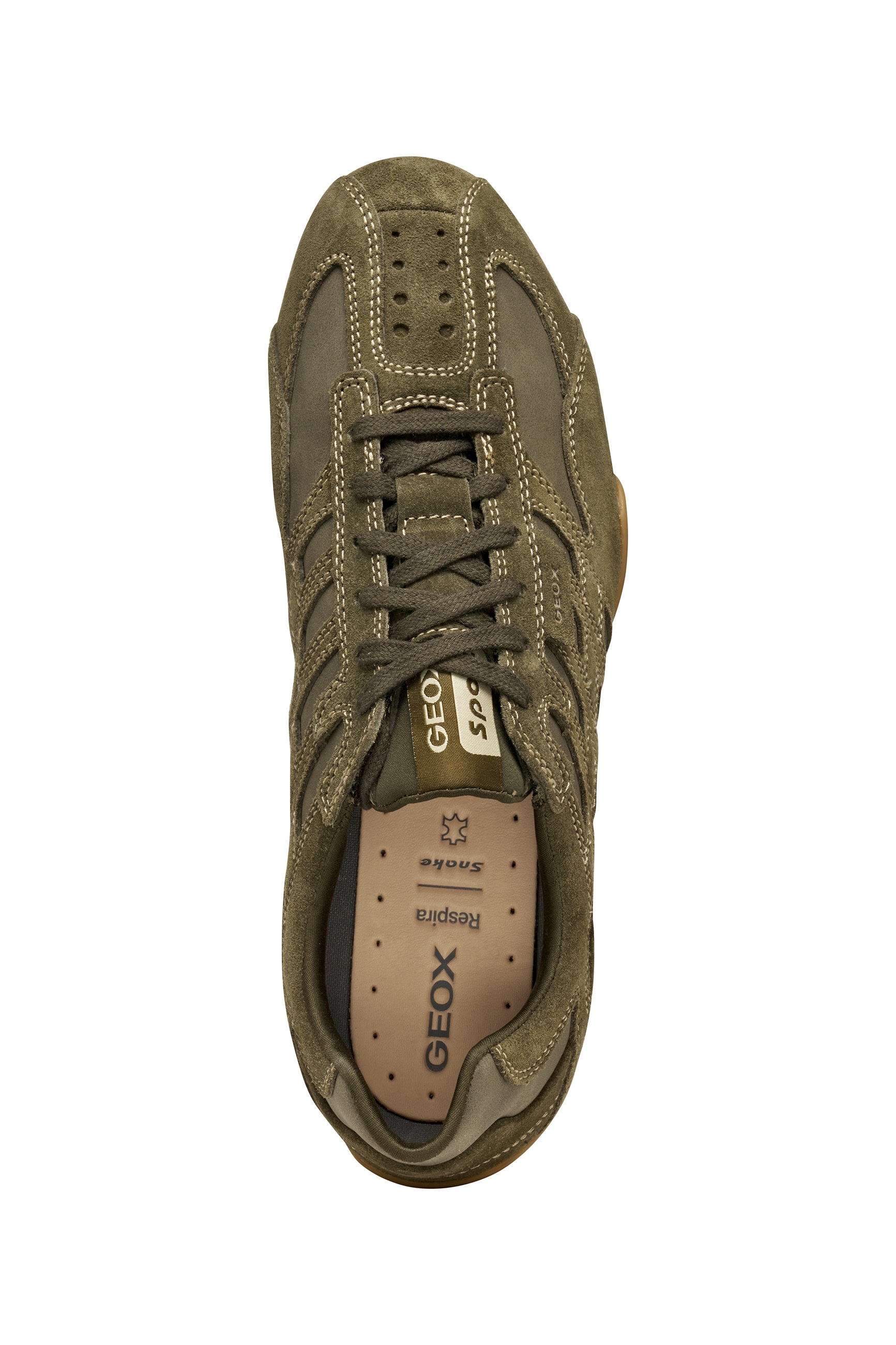 Geox Schnürschuh »U SNAKE ORIGINAL«, Schnürschuh, Freizeitschuh mit Geox Spezial Membrane