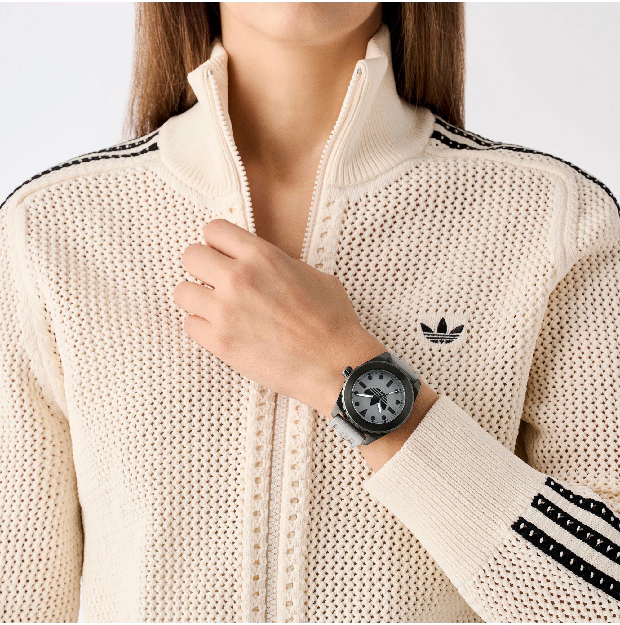adidas Originals Quarzuhr »DISCOVERER ONE«, Armbanduhr, Herren, Damen, Silikonarmband, wasserabweisend bis 5 bar