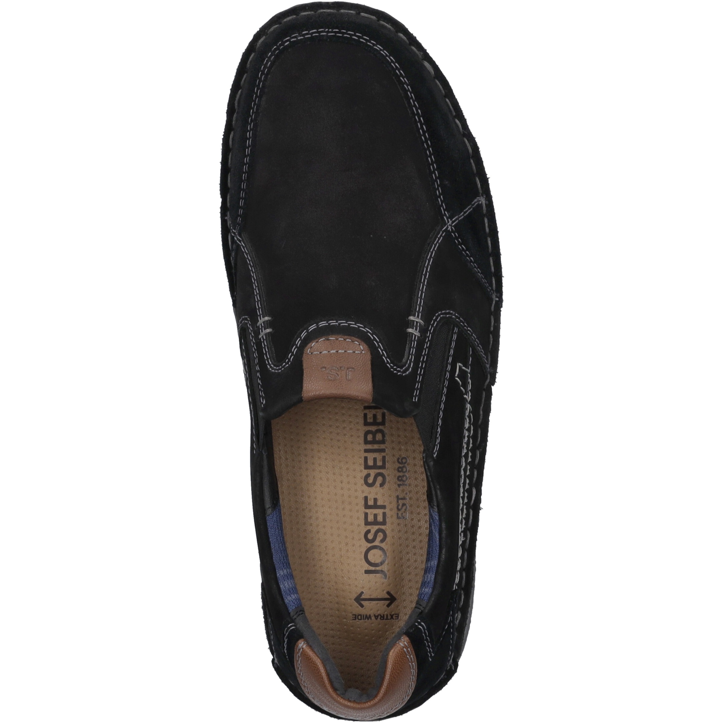 Josef Seibel Slipper »Anvers 63, schwarz-kombi«