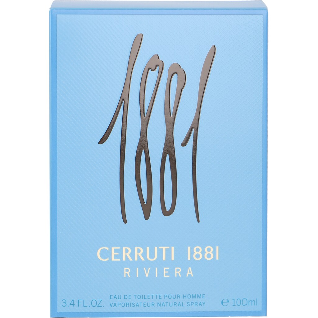 CERRUTI Eau de Toilette »CERRUTI 1881 Homme Riviera«