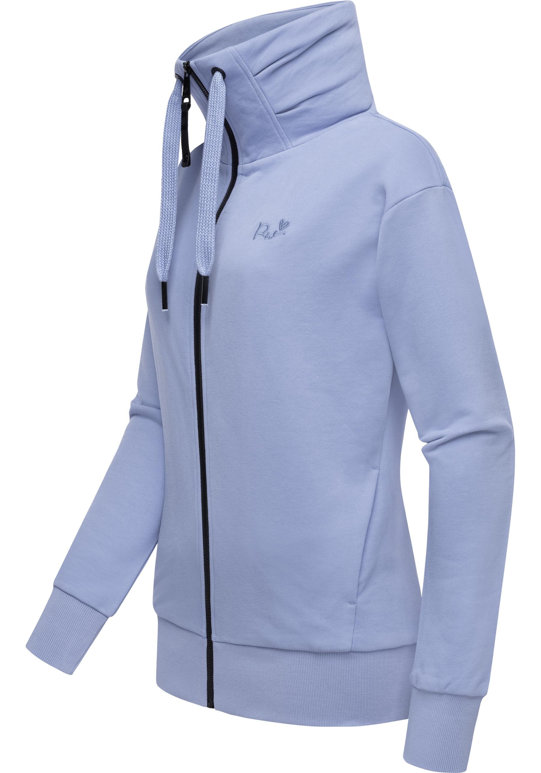 Ragwear Sweatjacke »Shocky«, sportliche Damen Zip-Hoodie mit Kordeln
