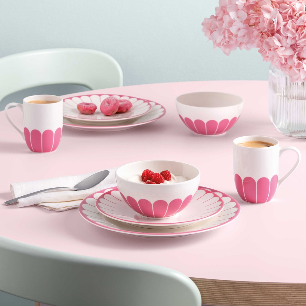 Villeroy & Boch Schale »Müslischalen Fleur Couleur ø 14,1 cm 4er Set« 4 tlg.