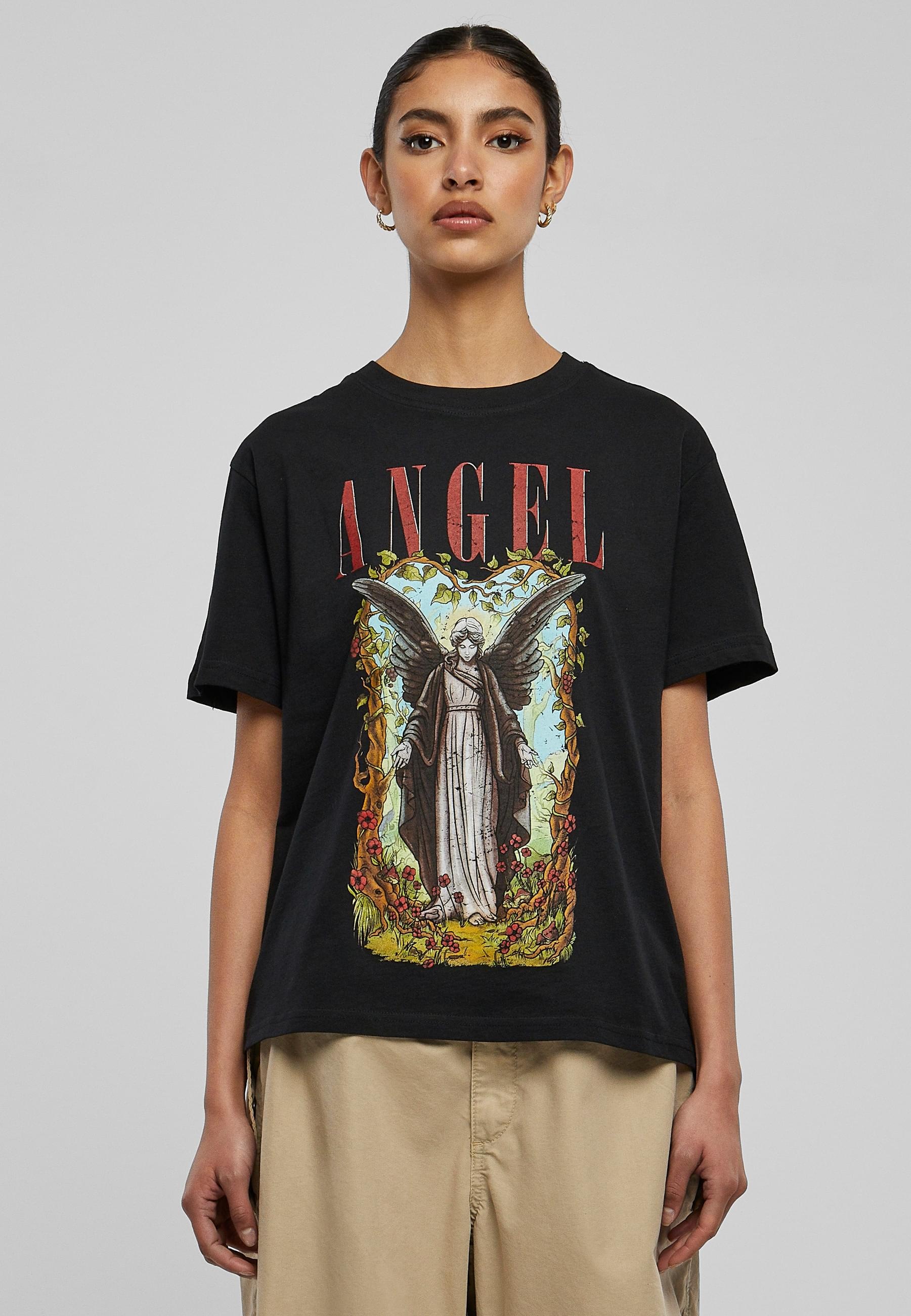 Miss Tee Kurzarmshirt »Miss Tee Damen Angel Tee«, (1 tlg.)
