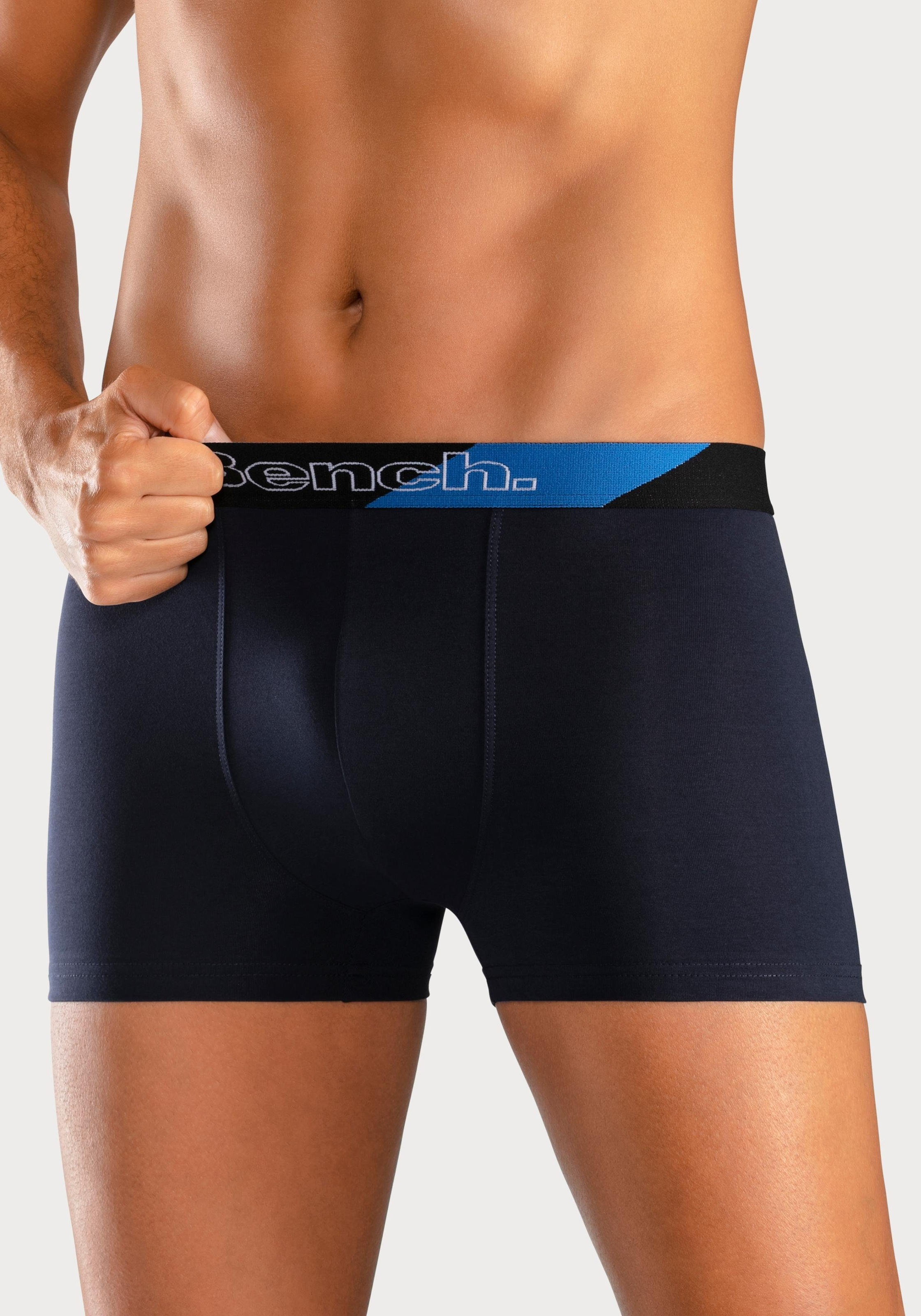 Bench. Boxer "Boxershorts für Herren", (Packung, 3 St.), Unterhosen mit mod günstig online kaufen