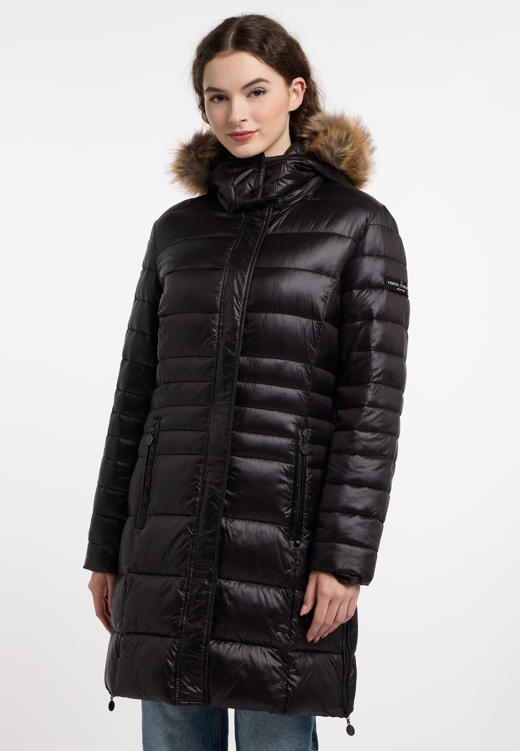 Frieda & Freddies Steppmantel "Thermolite Coat / Dalia2", mit dezenten Farbdetails